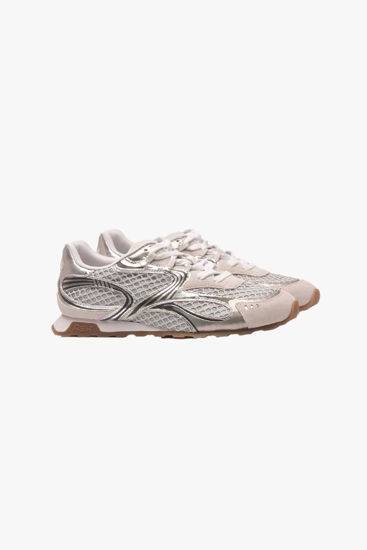 ASH CALZATURE  Sneakers Argento Ash Kabuki