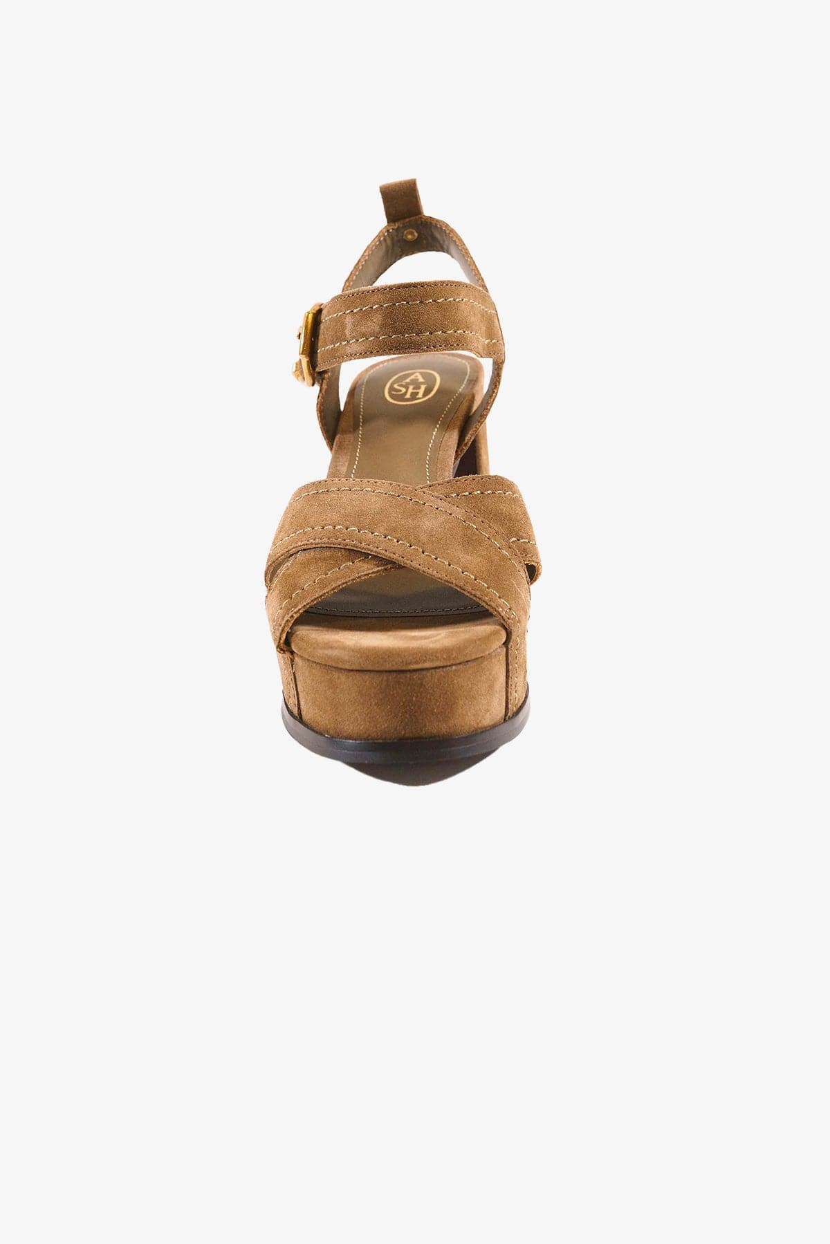 ASH CALZATURE  SUEDE NOCCIOLA / 35 Platform Shoes Nocciola Suede Ash Melany