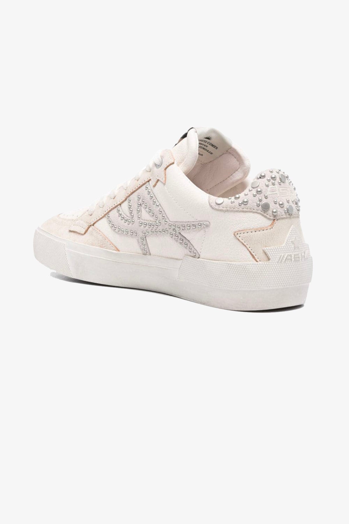 ASH CALZATURE  Sneaker Donna Bianche Ash Moonligstud2