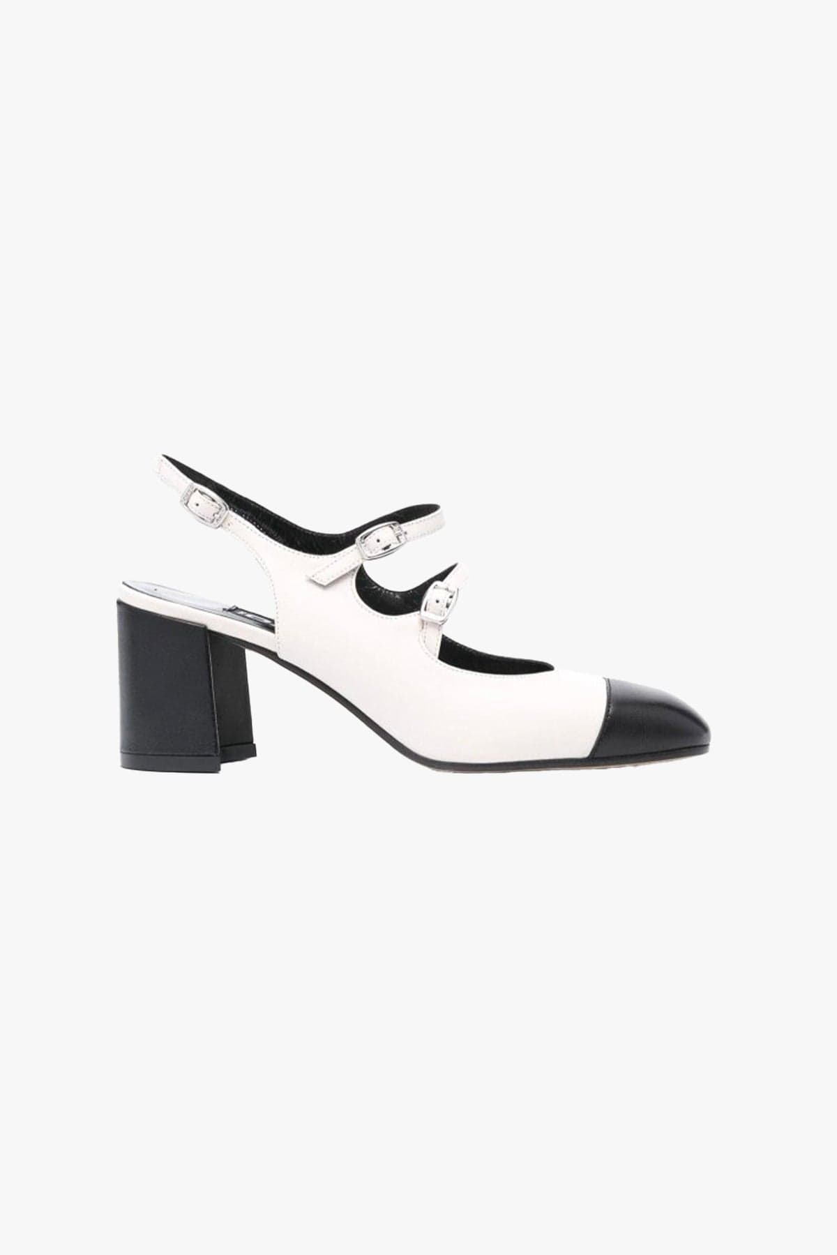 CAREL CALZATURE  BEIGE/NERO / 34 Scarpe Donna Carel Nero e Beige Papaya
