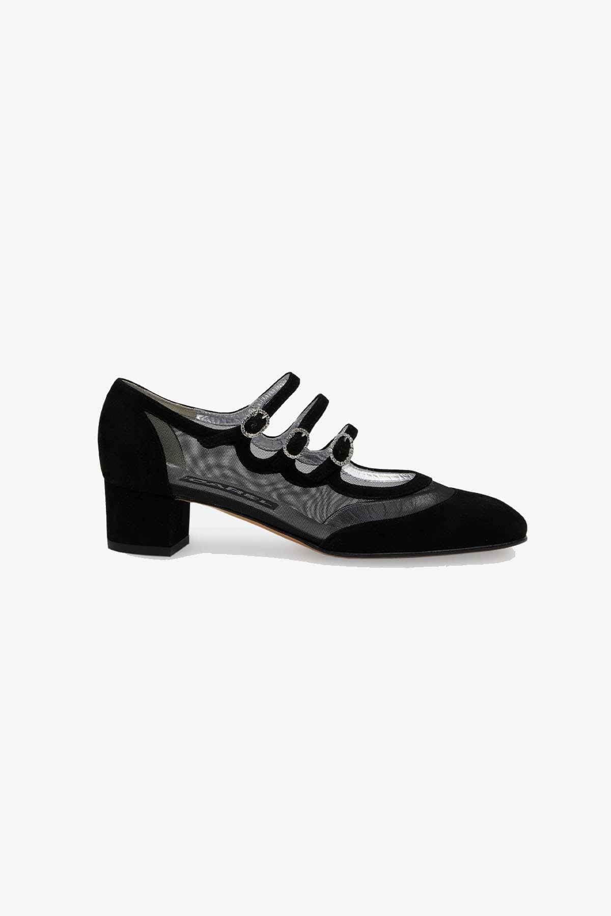 CAREL CALZATURE  NERO STRASS / 34 Scarpe Donna Carel Kinight