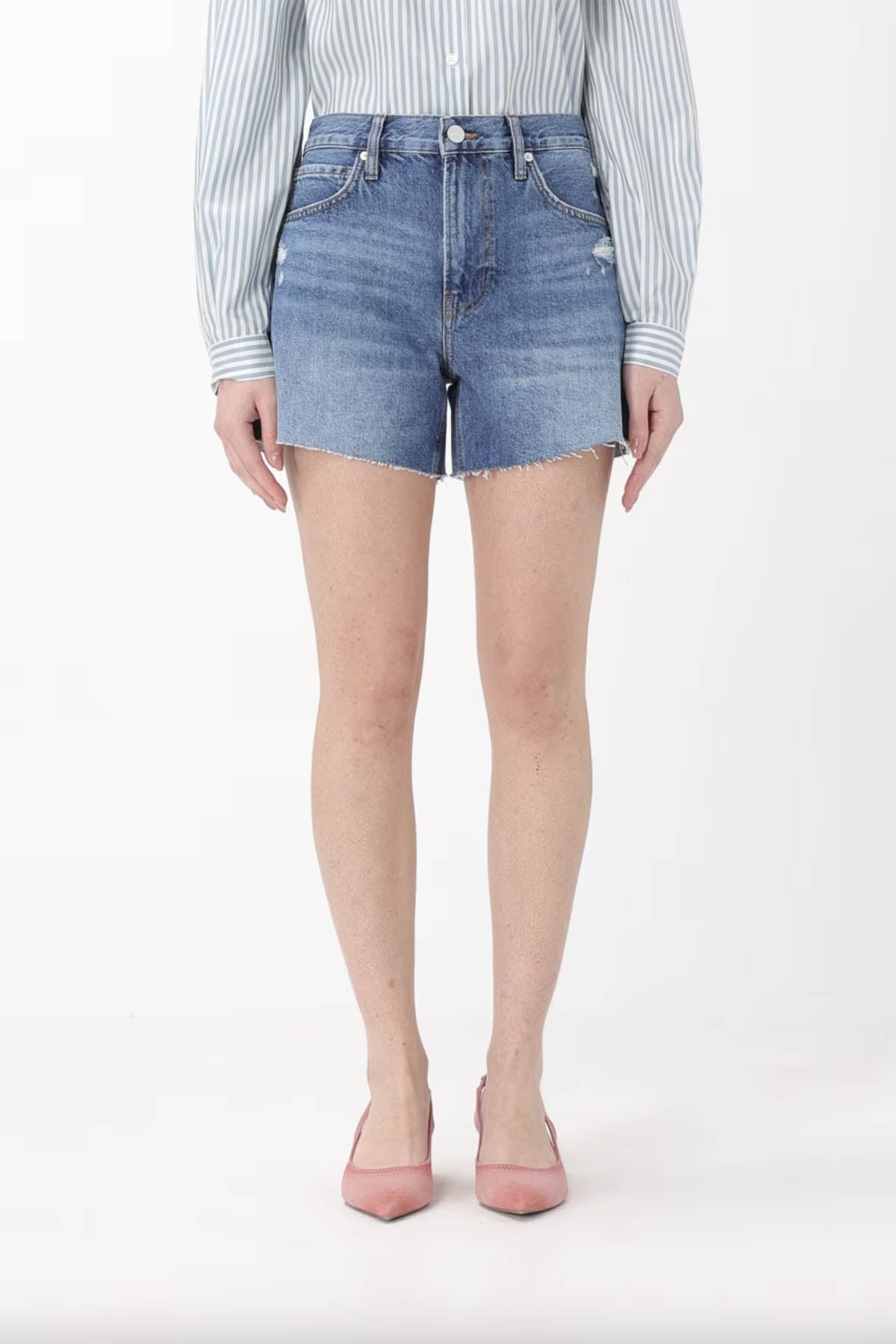 FRAME PANTALONE CORTO  Short in Denim Donna Frame