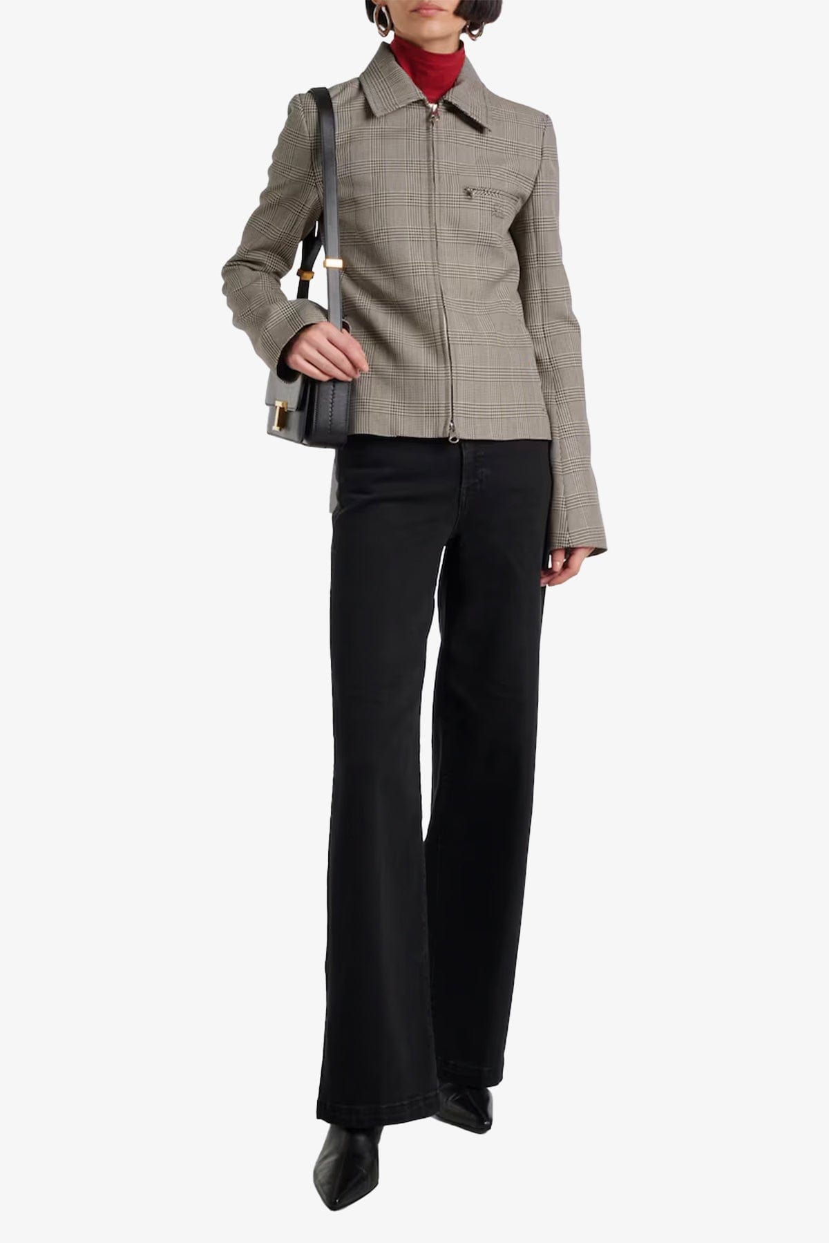FRAME PANTALONE IN DENIM  Jeans Donna Frame Slim Palazzo
