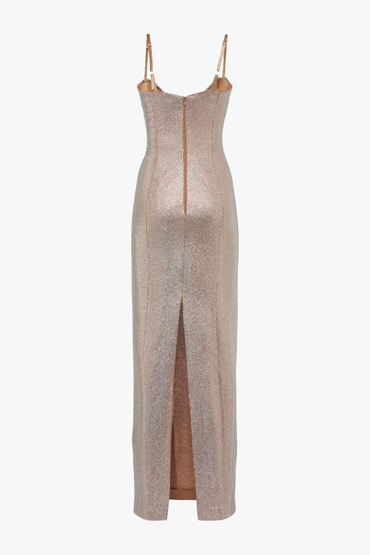 GIUSEPPE DI MORABITO ABITO  Abito lungo beige in strass donna Giuseppe di Morabito