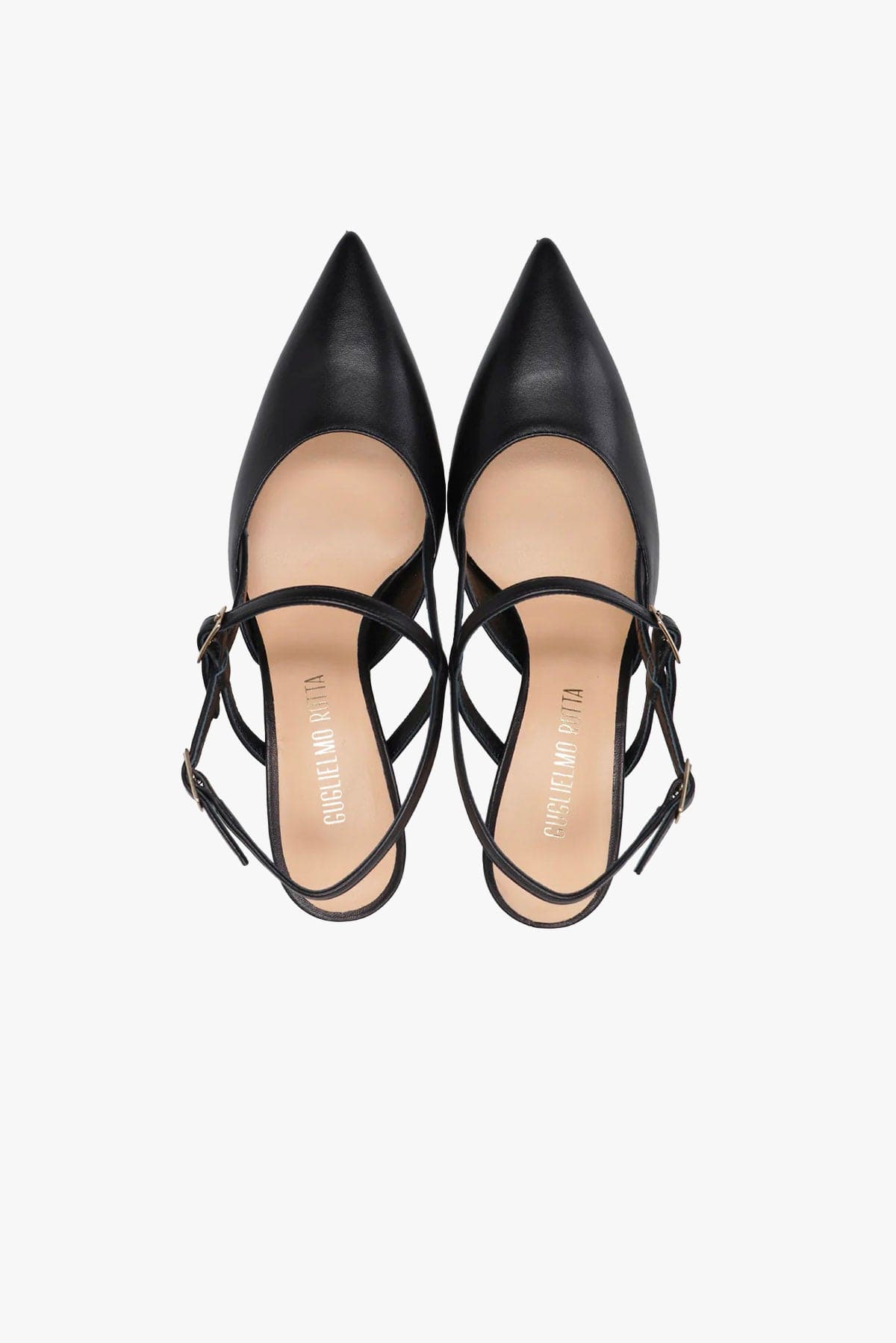 GUGLIELMO ROTTA CALZATURE  Slingback nere donna Airi Guglielmo Rotta