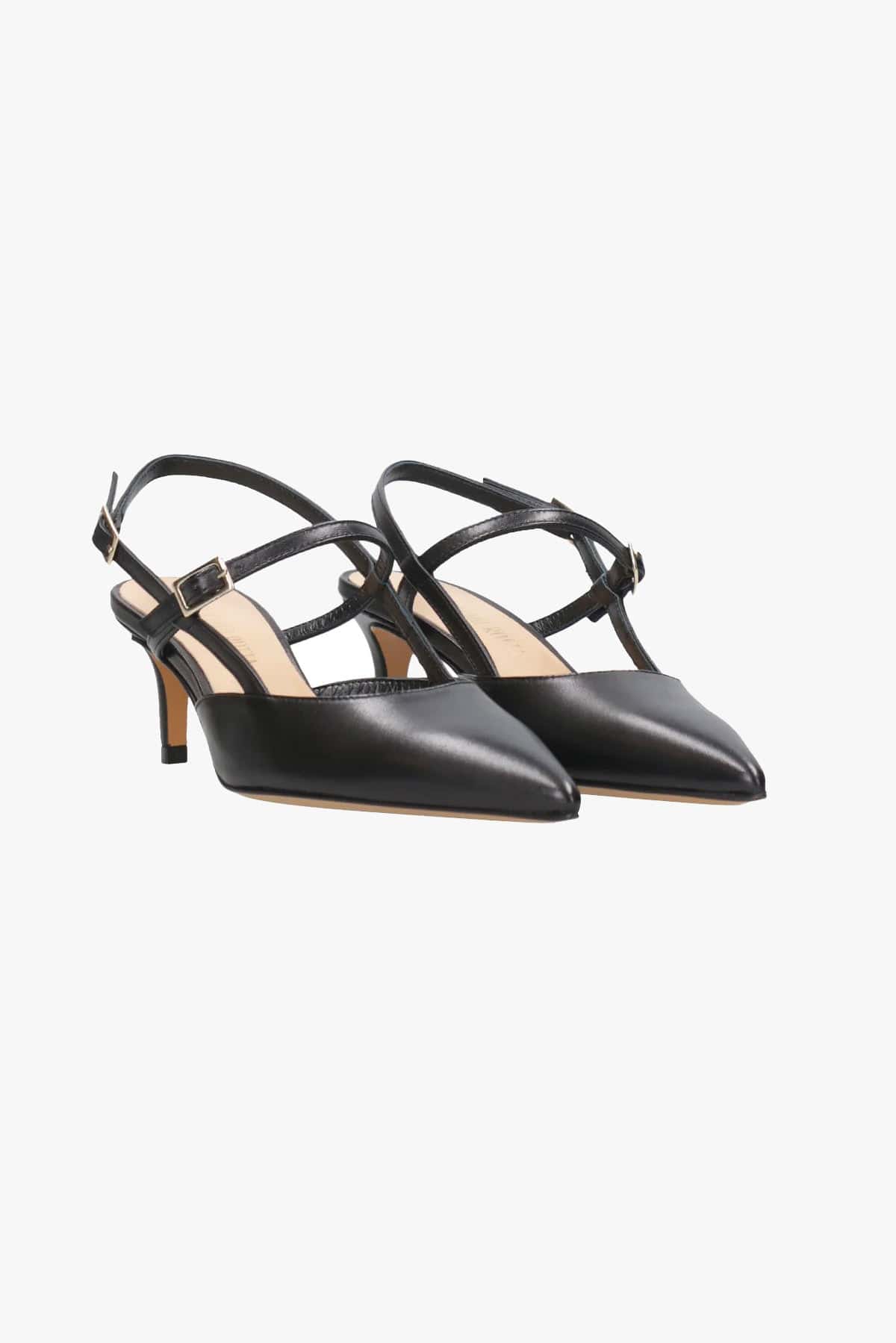 GUGLIELMO ROTTA CALZATURE  NERO / 34 Slingback nere donna Airi Guglielmo Rotta