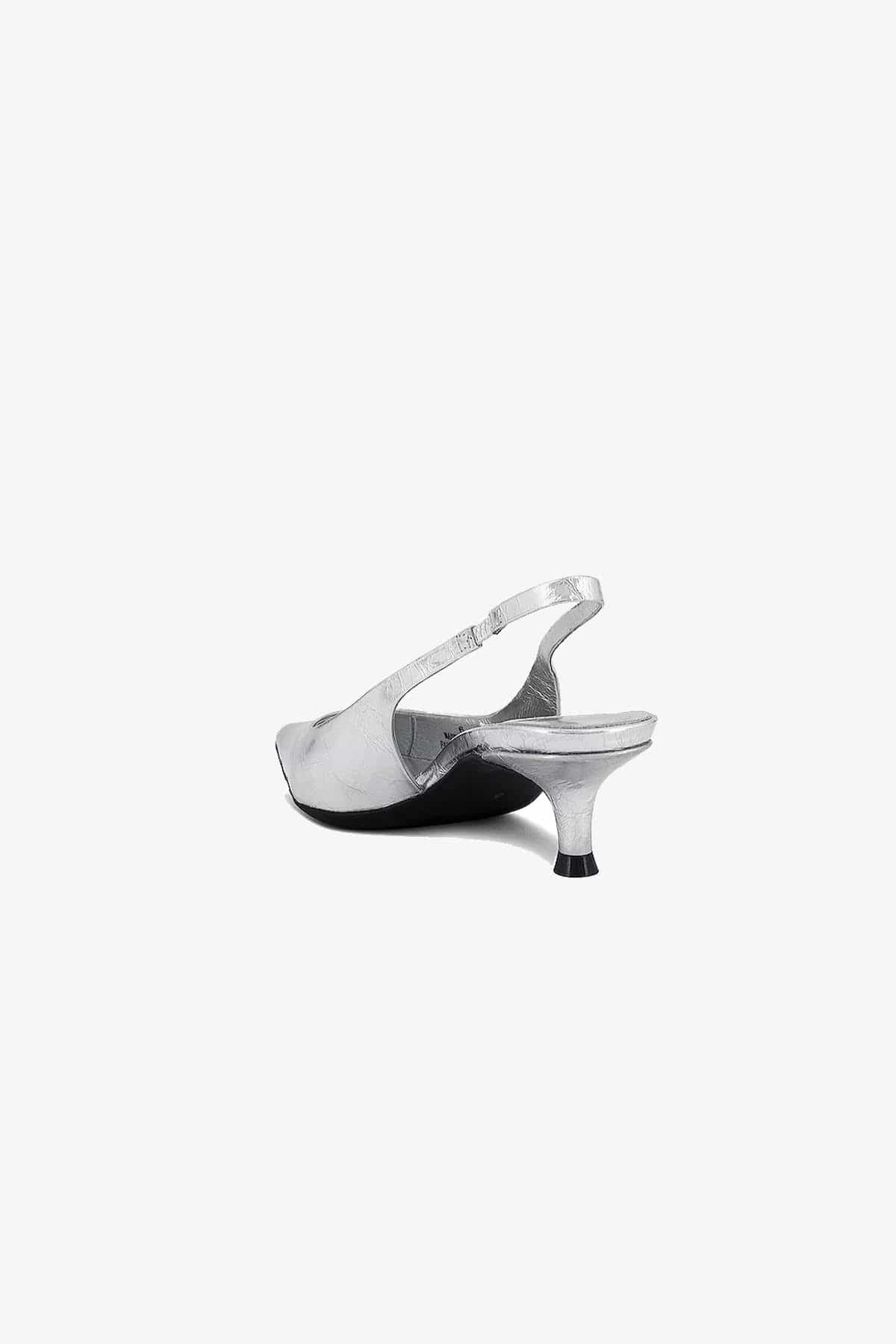 JEFFREY CAMPBELL CALZATURE  Slingback Argento Persona Jeffrey Campbell