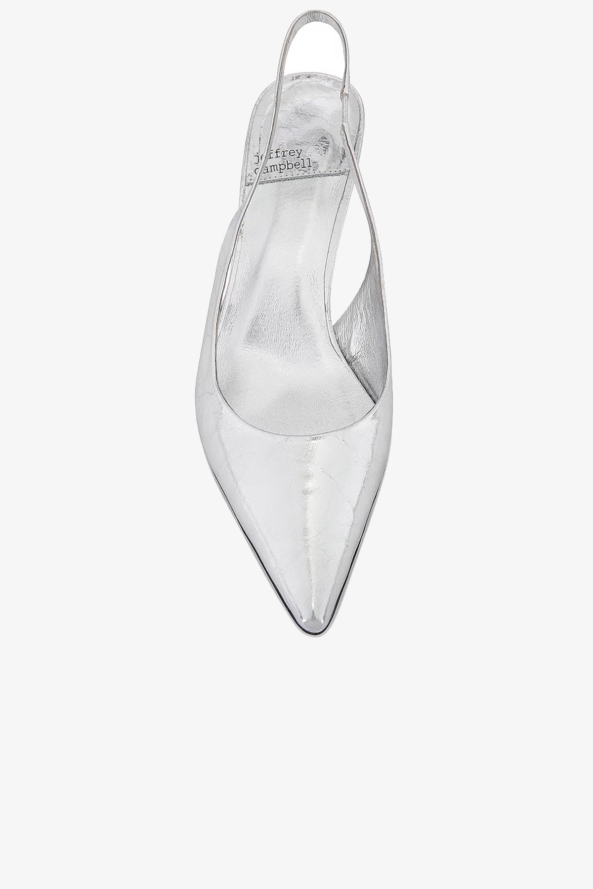 JEFFREY CAMPBELL CALZATURE  Slingback Argento Persona Jeffrey Campbell