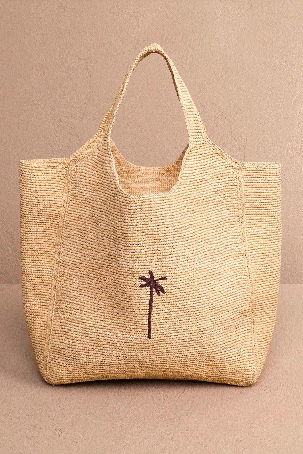 MANEBI BORSA  NATURALE / UNICA Borsa in rafia color naturale Manebi V88DN