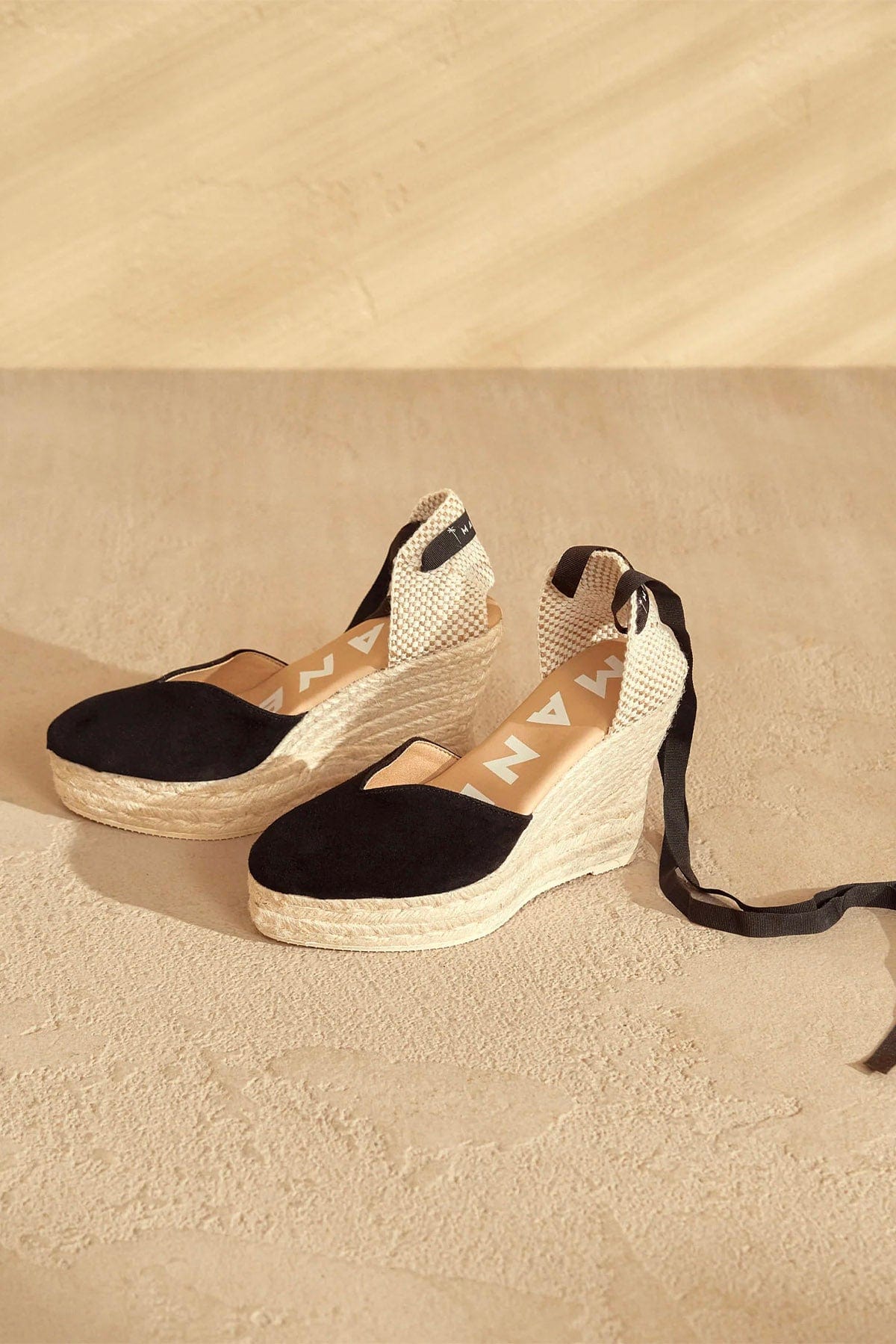 MANEBI CALZATURE  Espadrillas Donna Manebì Heart Shaped Nere
