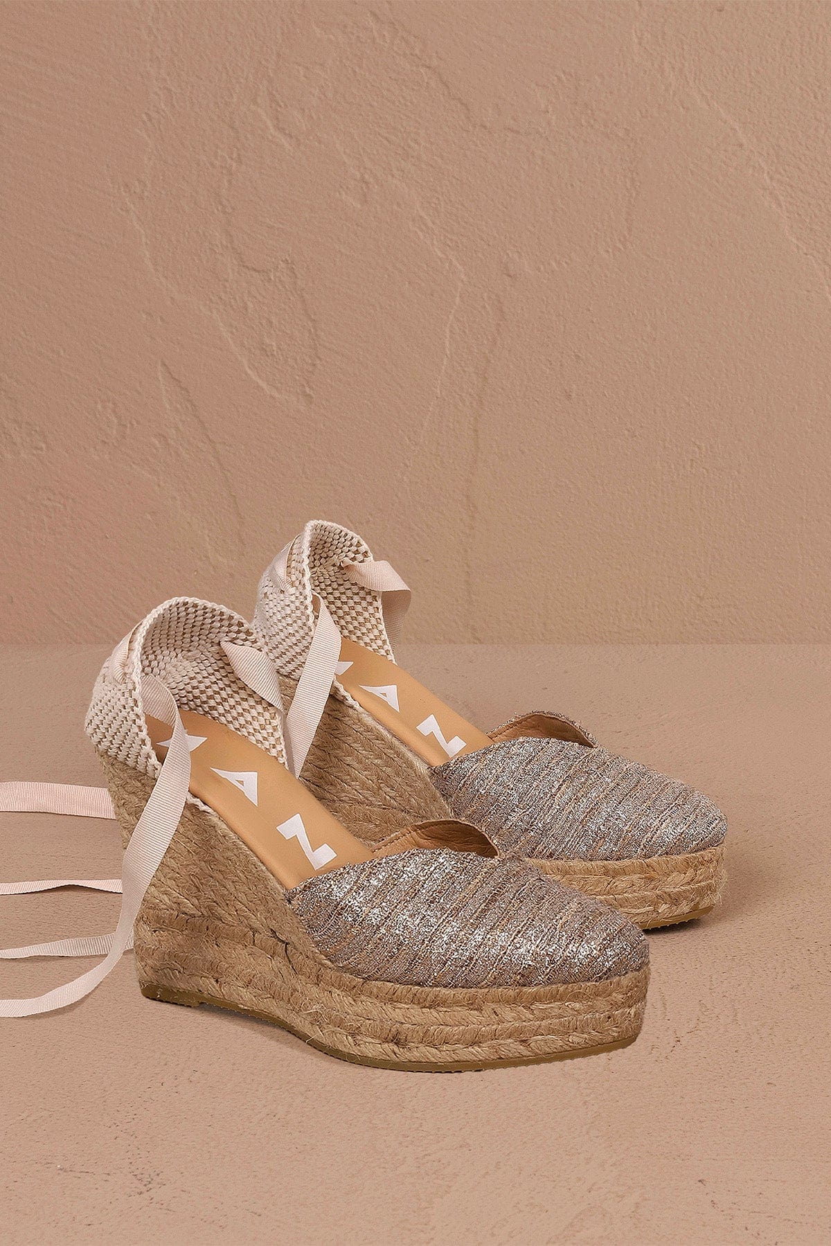 MANEBI CALZATURE  ORO / 35 Espadrilles in filo dorato Manebi H31WH