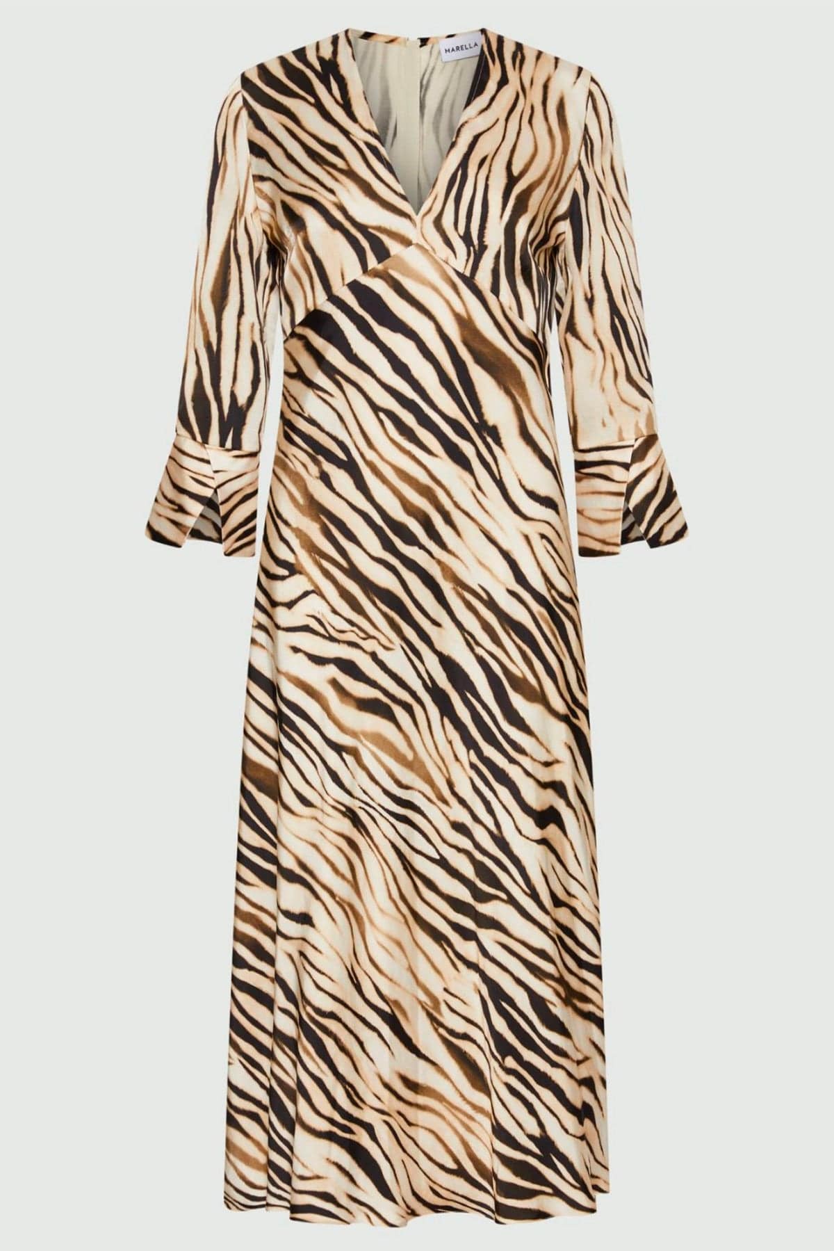 MARELLA ABITO  ZEBRA / 34 Abito lungo zebrato donna Marella Soglio