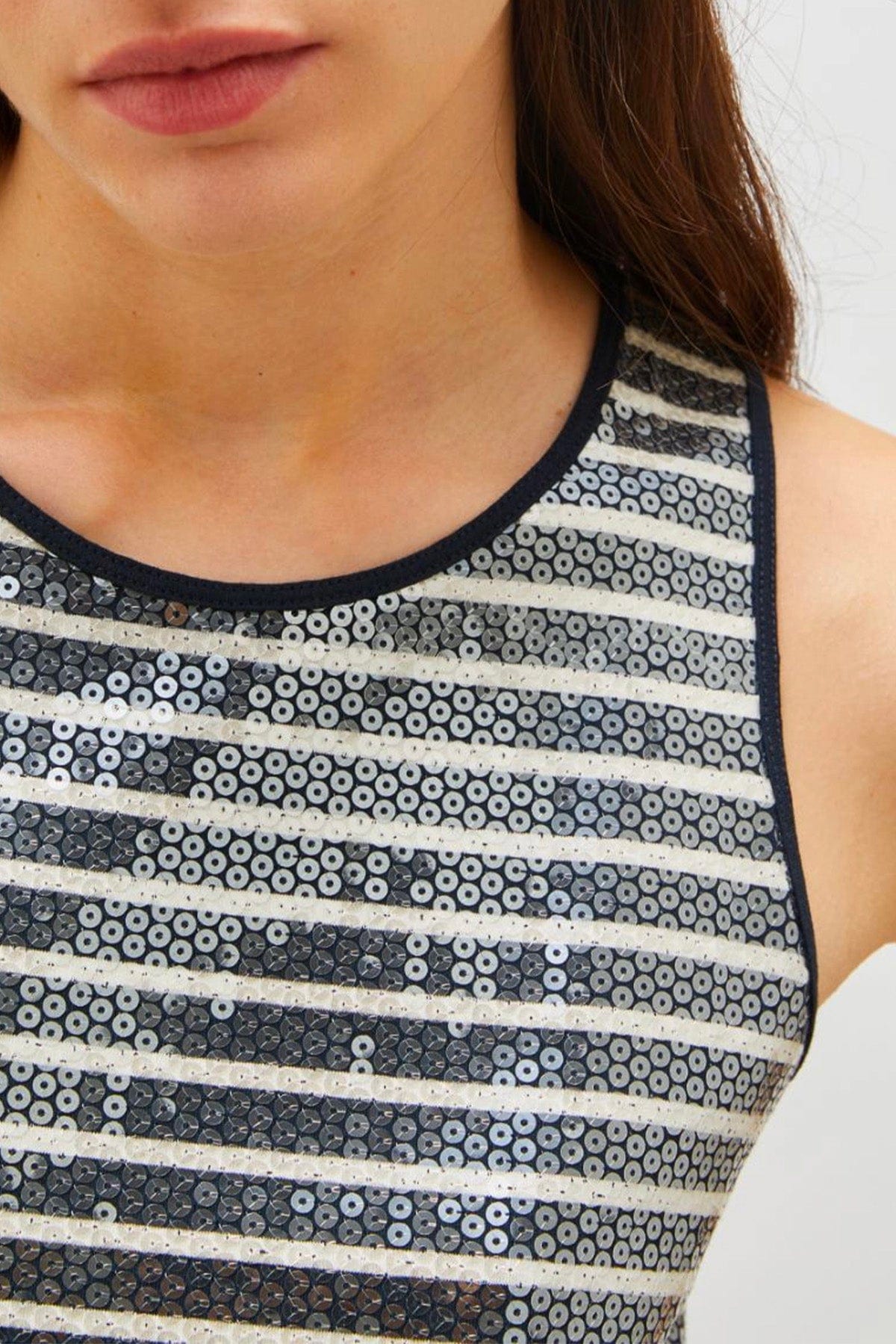 MARELLA BODY/ TOP  Canotta rigata donna Marella Terzo