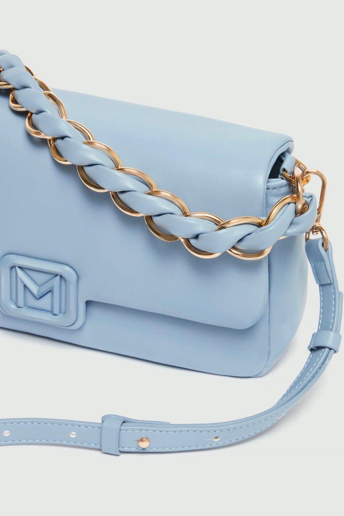 MARELLA BORSA  AZZURRO / UNICA Borsa in pelle vegana Marella Emily