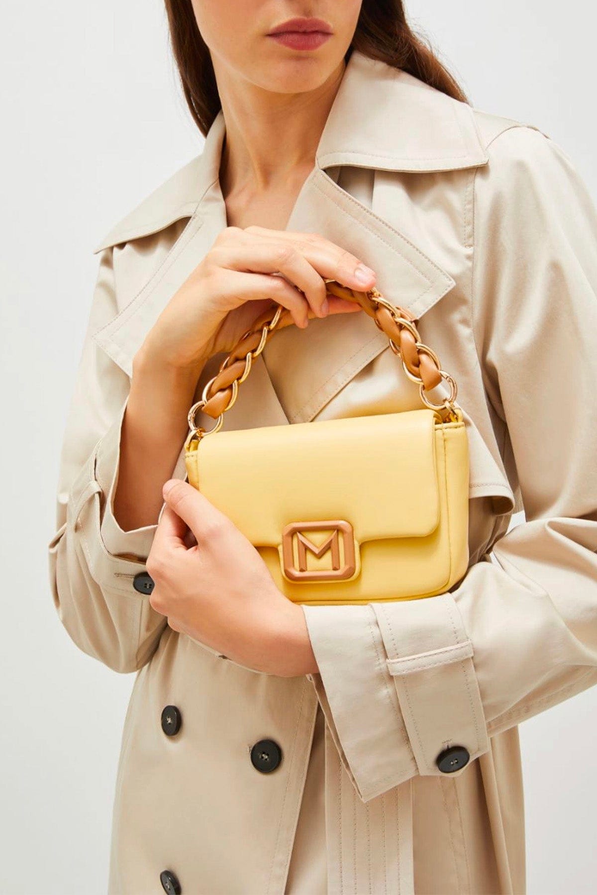 MARELLA BORSA  Borsa in pelle vegana Marella Lontra
