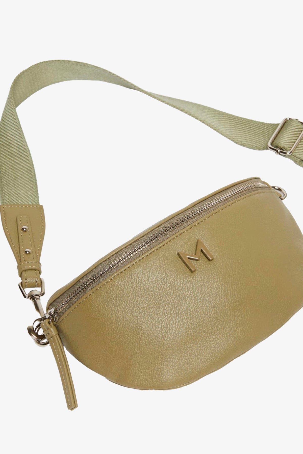 MARELLA BORSA  Borsa in pelle vegana Verde Etrusco