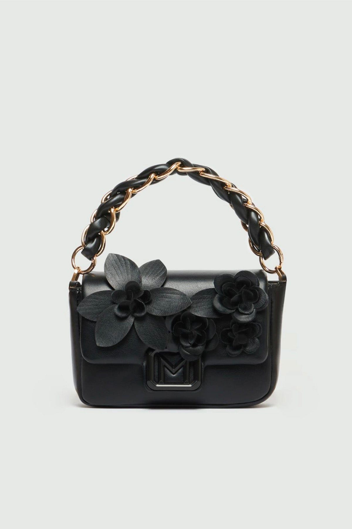 MARELLA BORSA  NERO / UNICA Borsa in pelle vegana Marella Lontra3