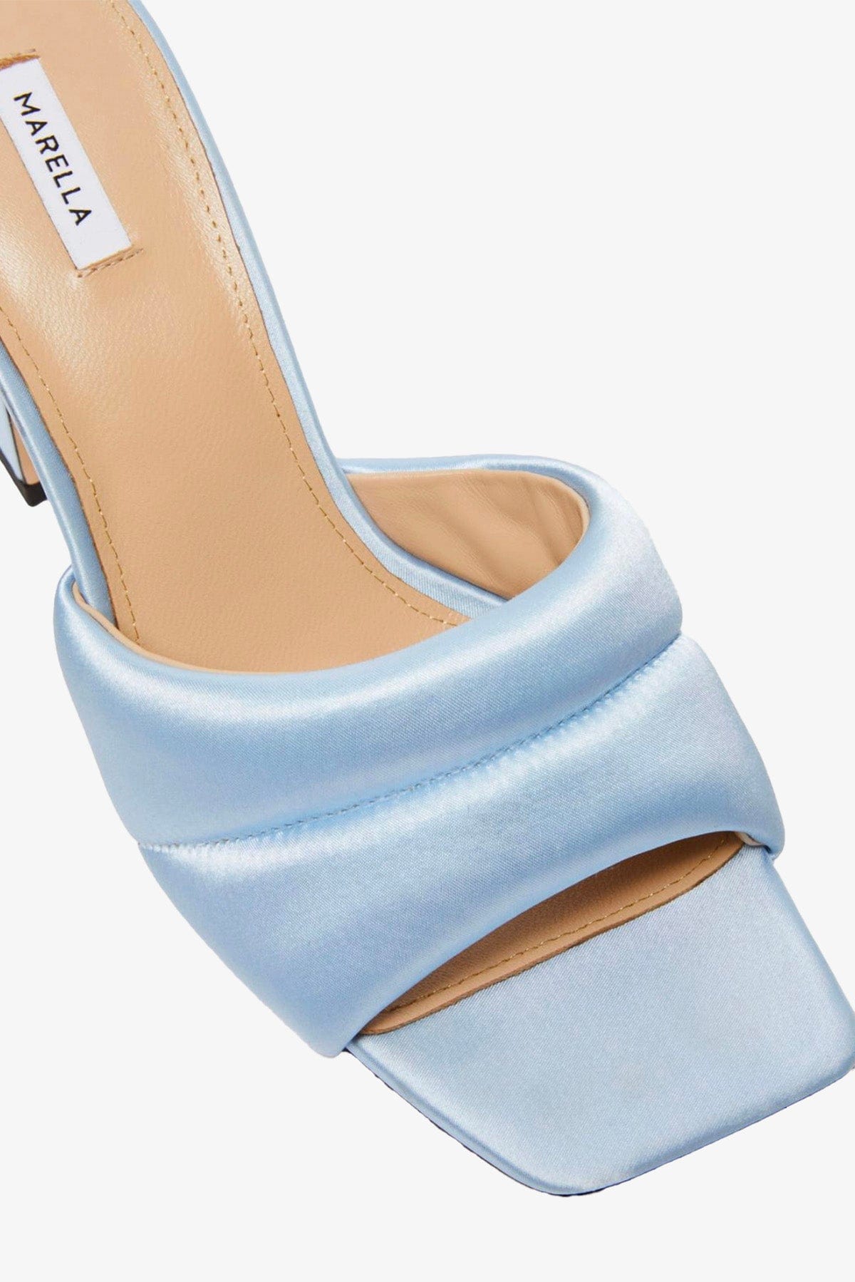 MARELLA CALZATURE  Sandali donna cerimonia azzurro in raso Mastino