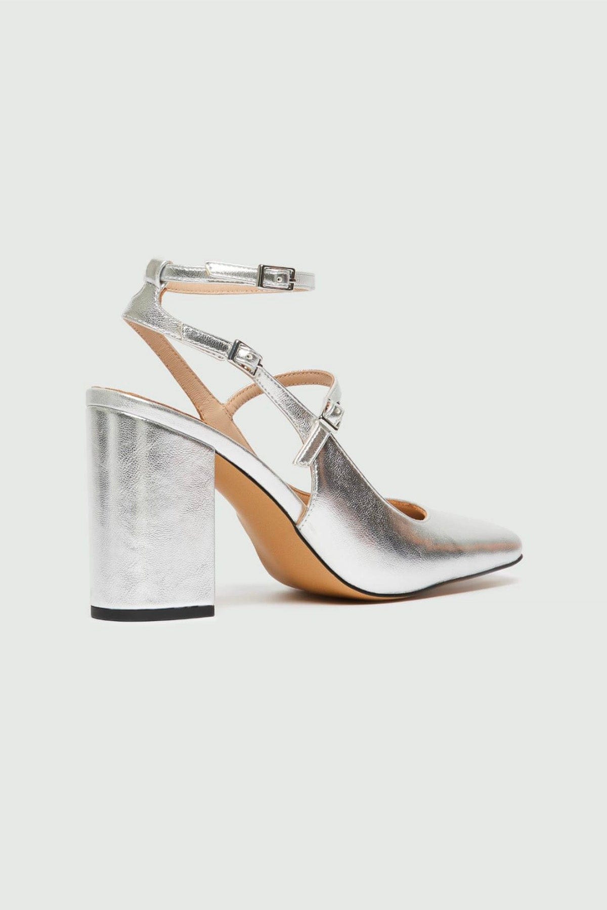 MARELLA CALZATURE  Santali in pelle argento Marella Bessica
