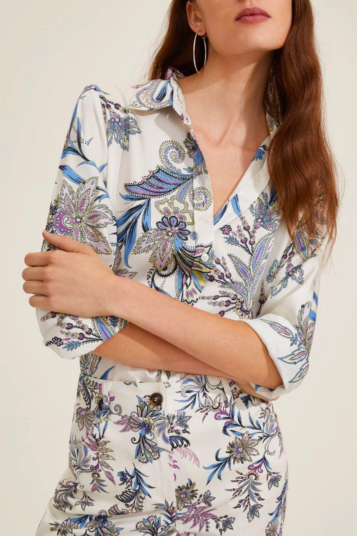 MARELLA CAMICIA  Camicia donna stampata donna Emme Marella Foce