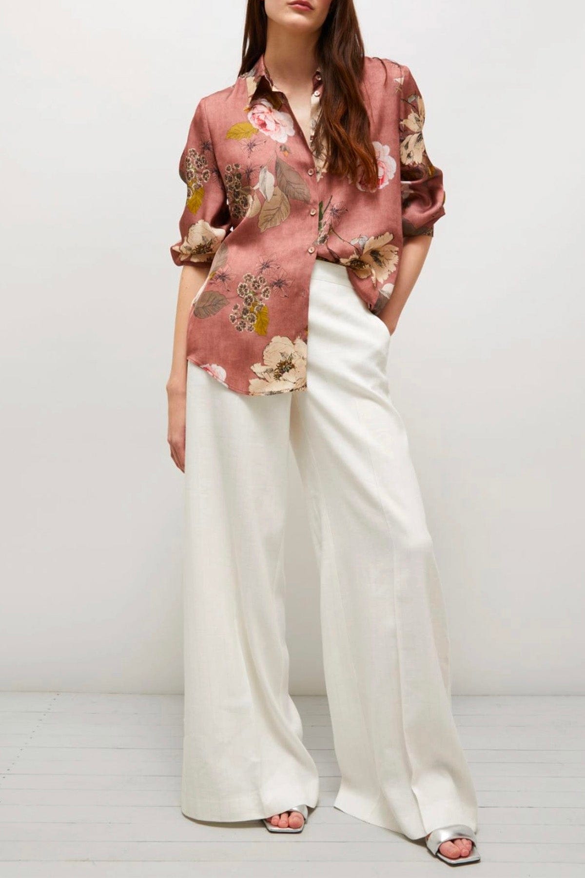 MARELLA CAMICIA  Camicia fiorata donna Marella Irina