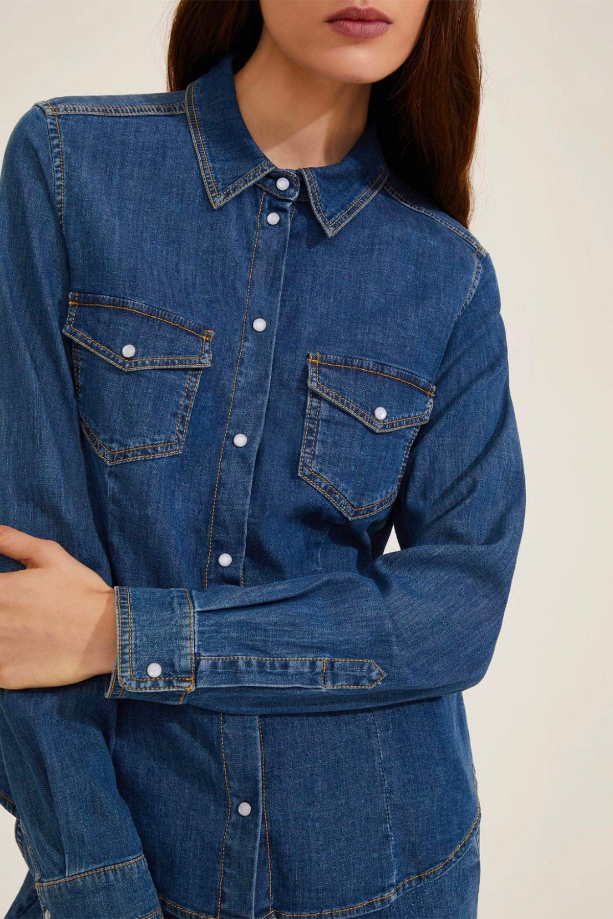 MARELLA CAMICIA  Camicia in denim donna Emme Marella Sem