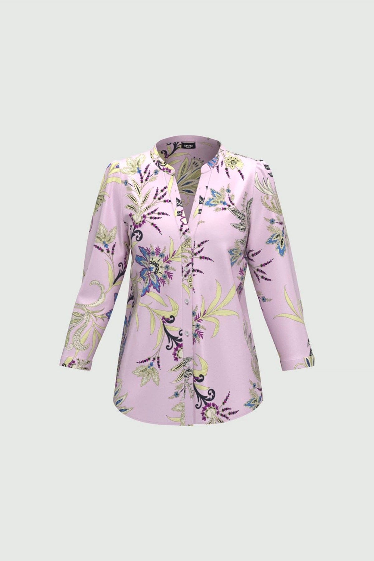 MARELLA CAMICIA  FONDO LILLA STAMPA / 38 Camicia stampata donna Emme Marella Geova