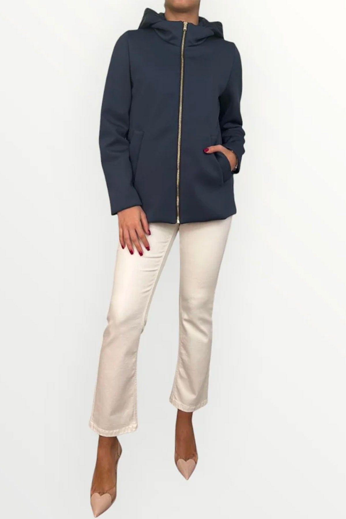 MARELLA CAPPOTTO GIACCO JERSEY Giaccone in jersey scuba Emme Marella Oxford