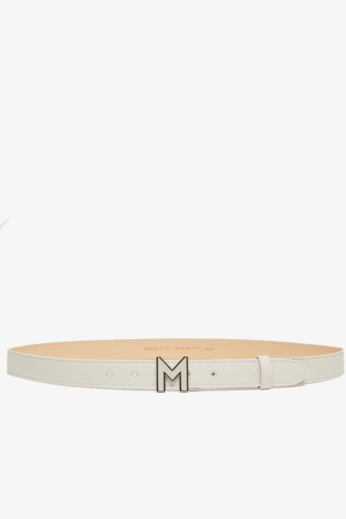 MARELLA CINTURA O BRETELLE  BIANCO / XXS Cintura in lino e cotone donna Marella Cadmio
