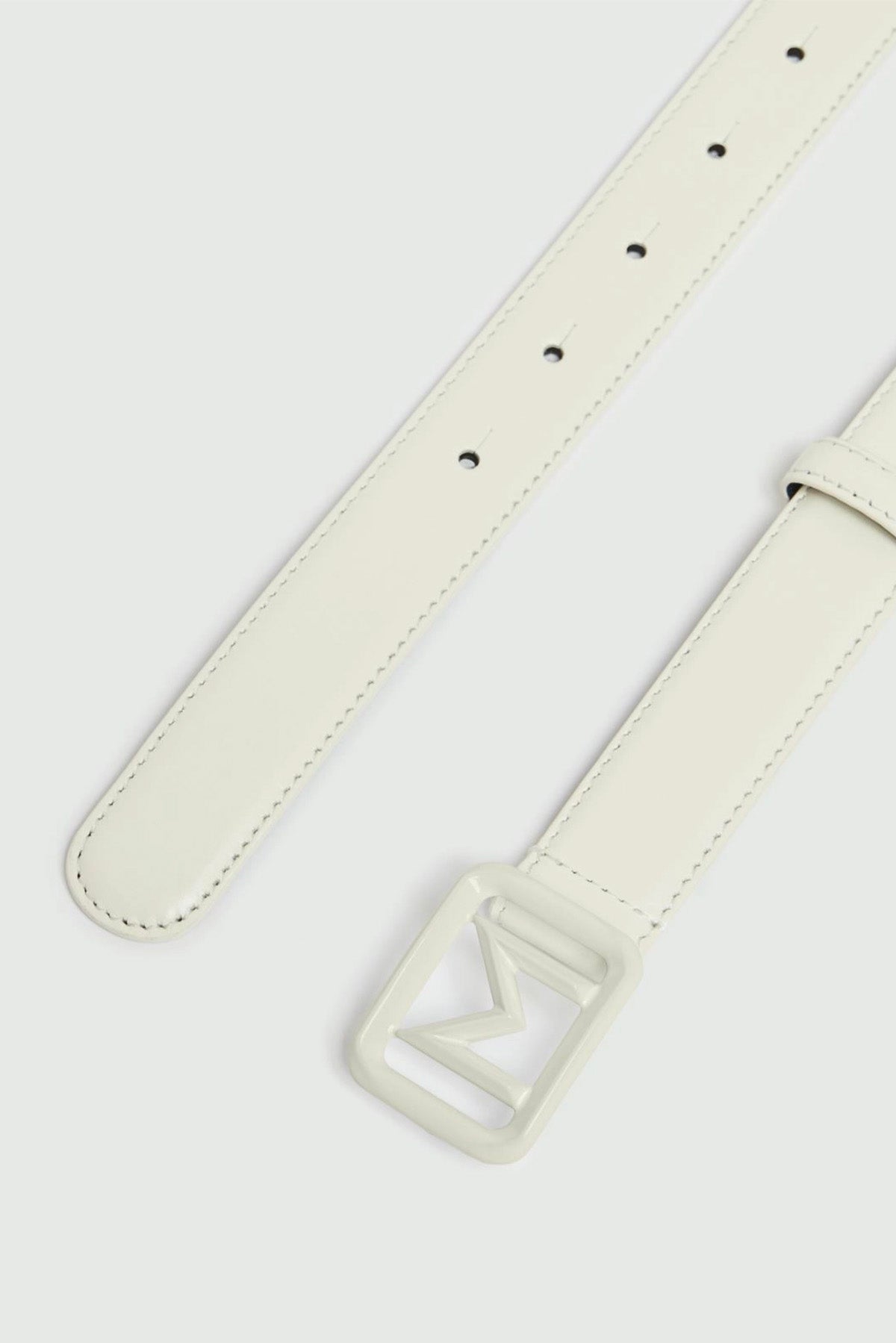 MARELLA CINTURA O BRETELLE  BIANCO / XXS Cintura in pelle donna Marella Acilia