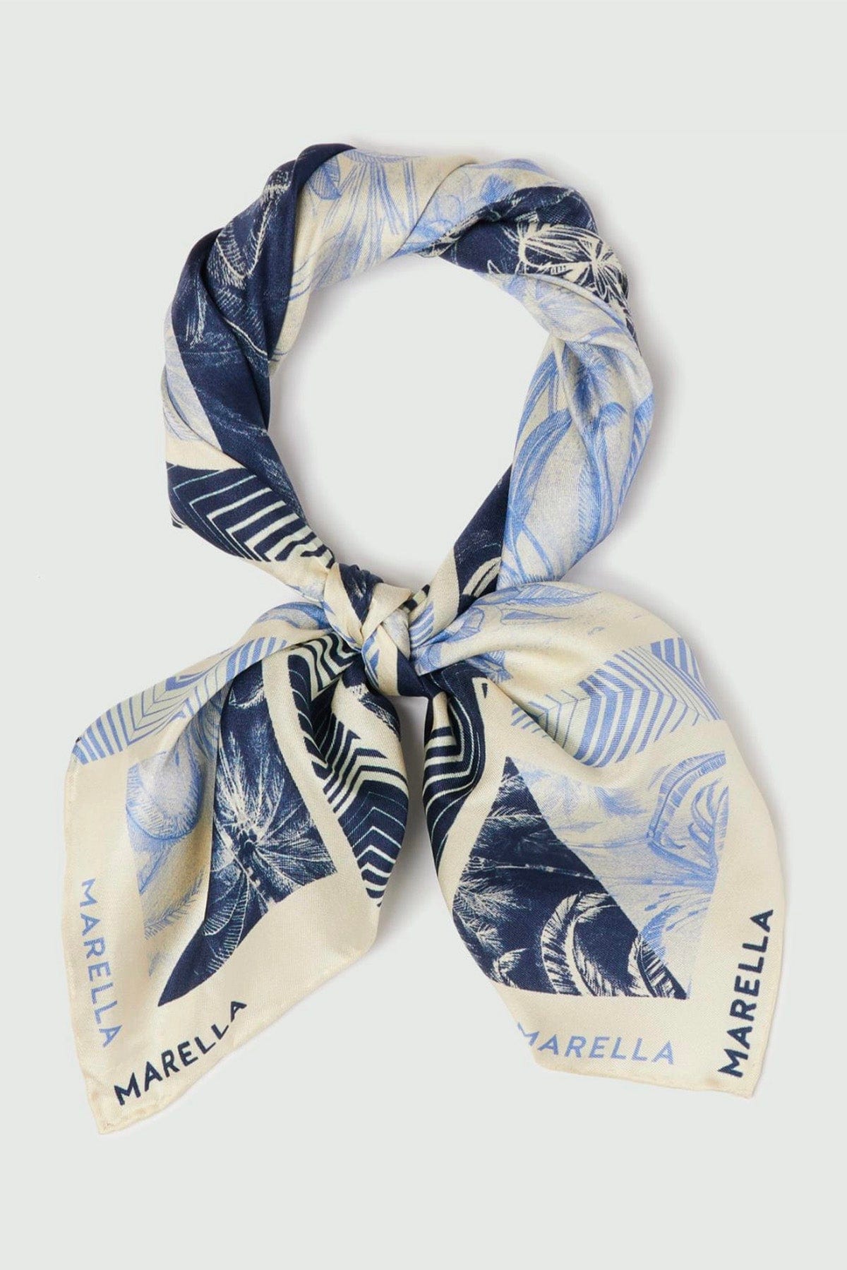 MARELLA FOULARD-SCIARPA-NASTRO  AZZURRO / UNICA Foulard in seta Marella Cinque