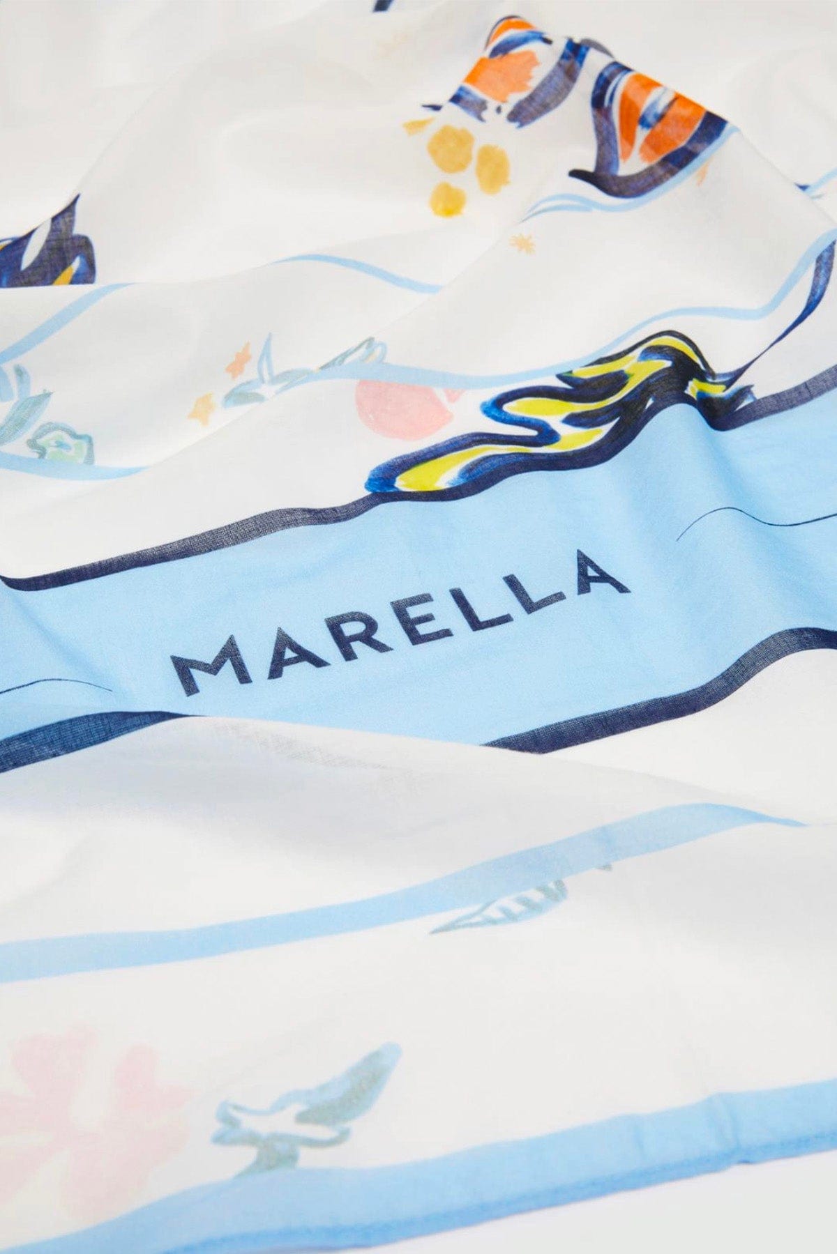 MARELLA FOULARD-SCIARPA-NASTRO  Foulard in cotone donna Marella Immerso