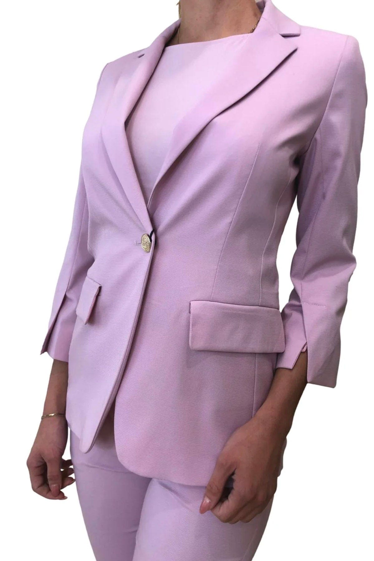MARELLA GIACCA  Blazer donna rosa cipria Emme Marella Nocino1