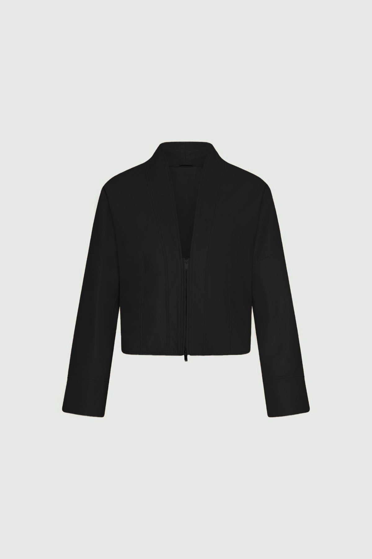 MARELLA GIACCA IN PELLE  NERO / 34 Giacca in pelle nera donna Marella Daily