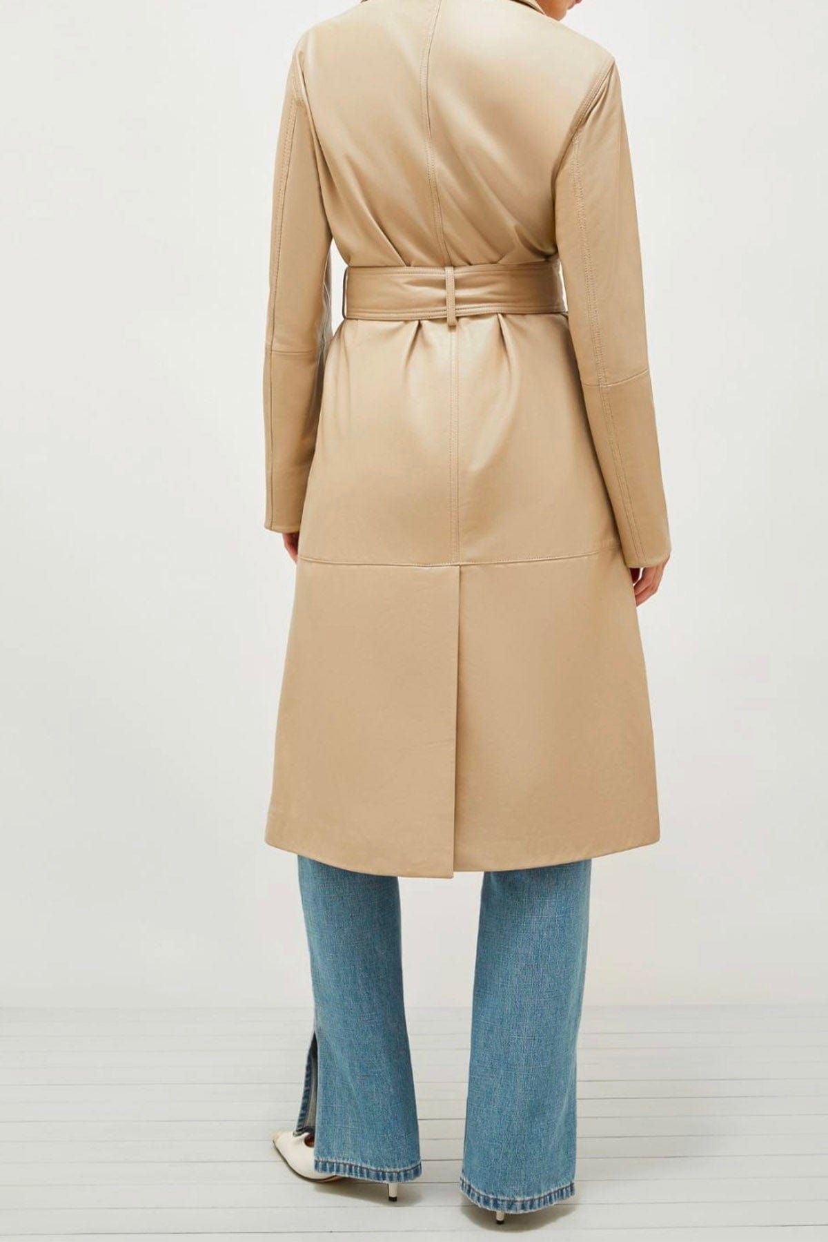 MARELLA GIACCA IN PELLE  NATURALE / 34 Soprabito in pelle donna Marella Baltico