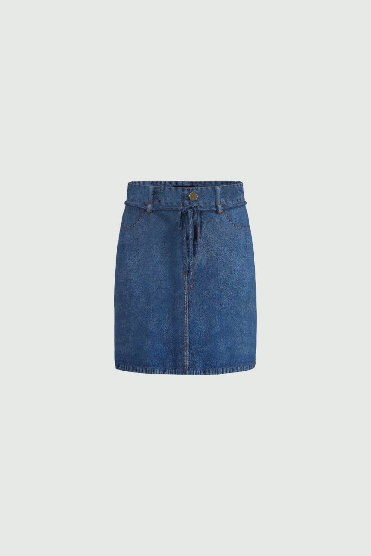 MARELLA GONNA  BLU MEDIO / 38 Gonna corta in jeans Emme Marella Markus