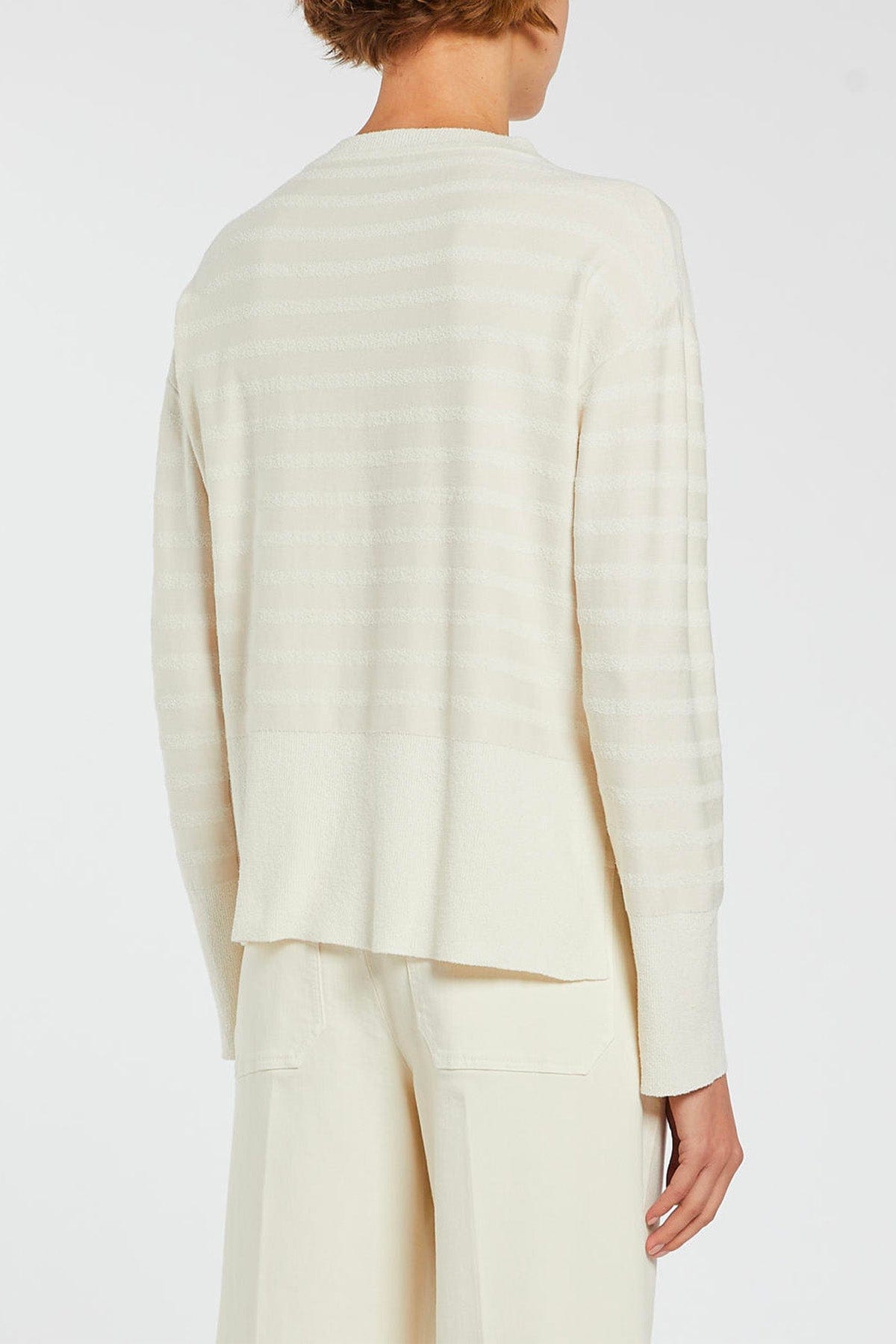 MARELLA MAGLIA-CANOTTIERA-TOP  PANNA / XXS Maglia donna in viscosa Marella Latina
