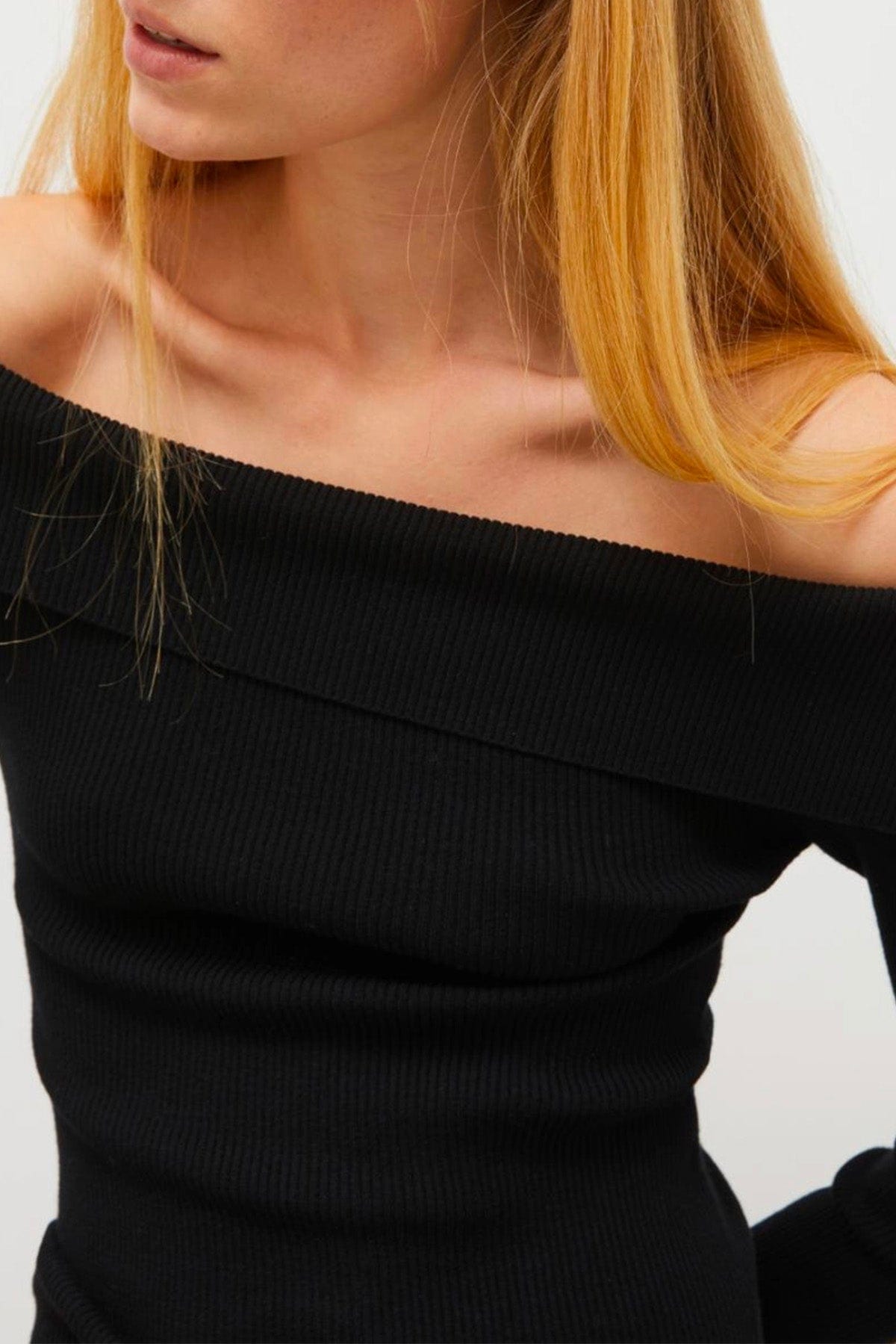 MARELLA MAGLIA-CANOTTIERA-TOP  NERO / XXS Maglia nera donna Marella Nocera