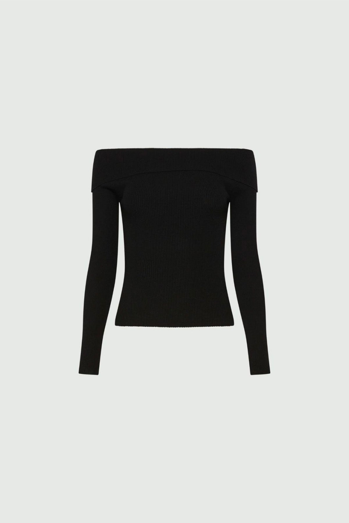 MARELLA MAGLIA-CANOTTIERA-TOP  NERO / XXS Maglia nera donna Marella Nocera