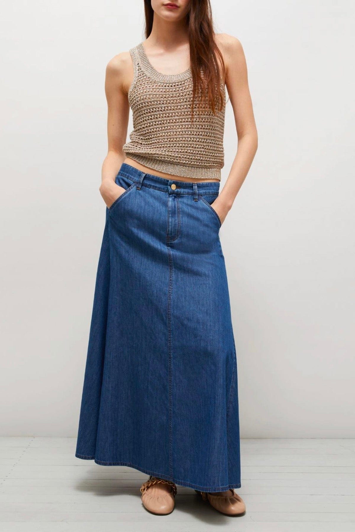 MARELLA MAGLIA-CANOTTIERA-TOP  Top donna Marella Ere