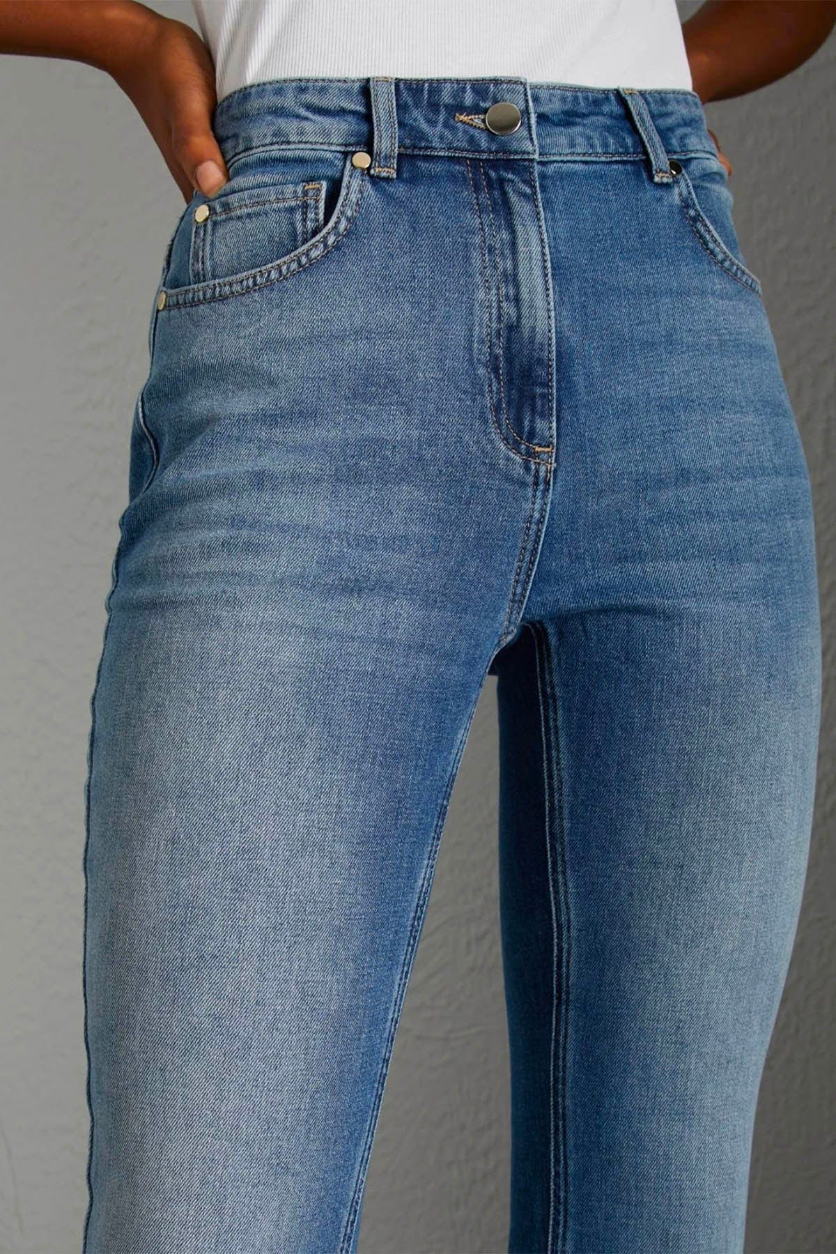 MARELLA PANTALONE IN DENIM  BLU JEANS / 34 Jeans Donna Marella Liseur