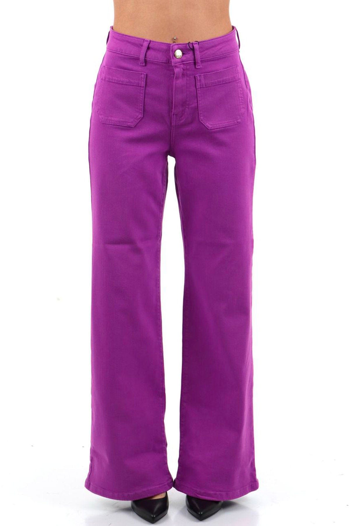MARELLA PANTALONE LUNGO  LILLA / 38 Pantaloni donna Emme Marella Samovar