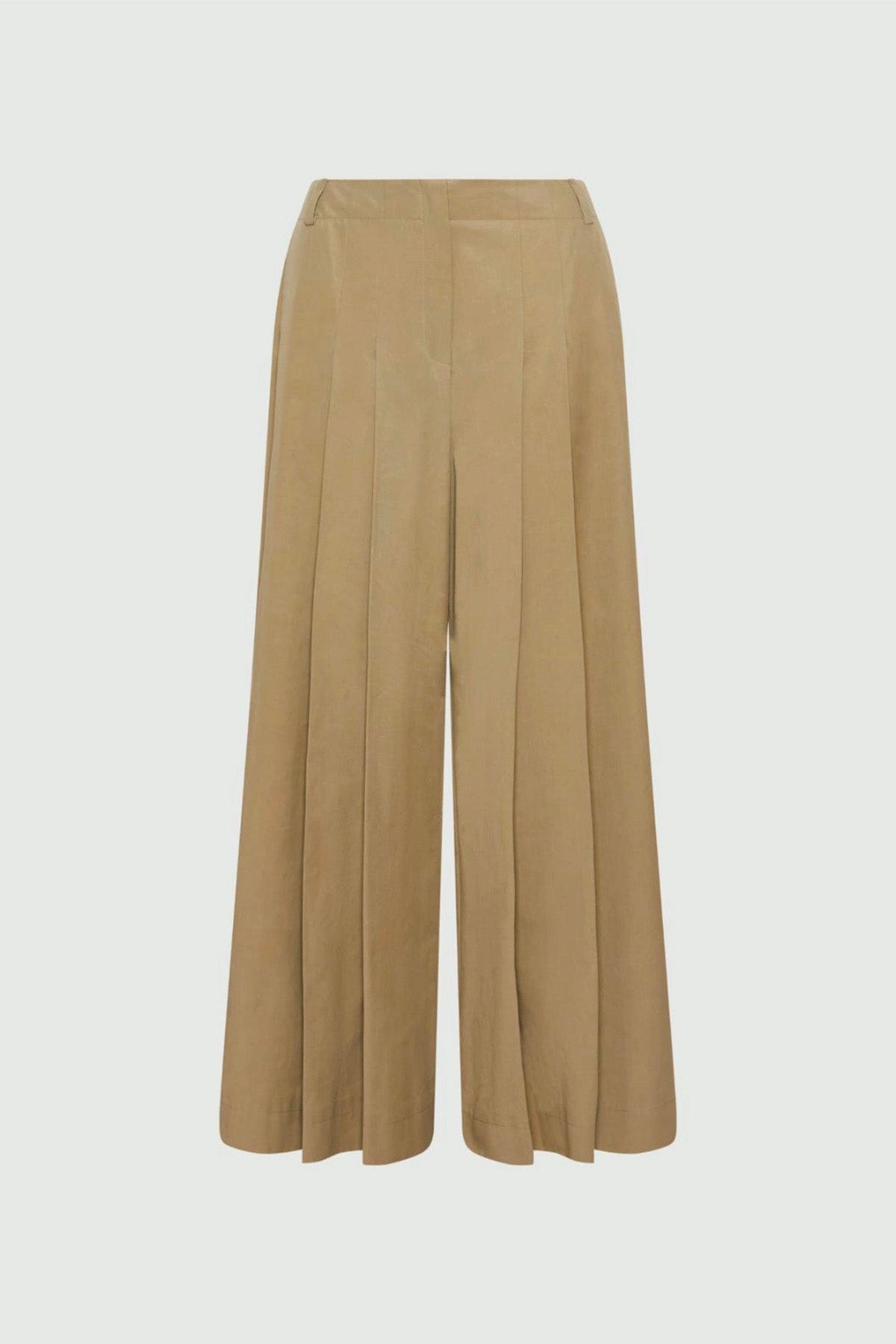 MARELLA PANTALONE LUNGO  MARRONE COLONIALE / 34 Pantaloni over donna marrone Marella Stigma