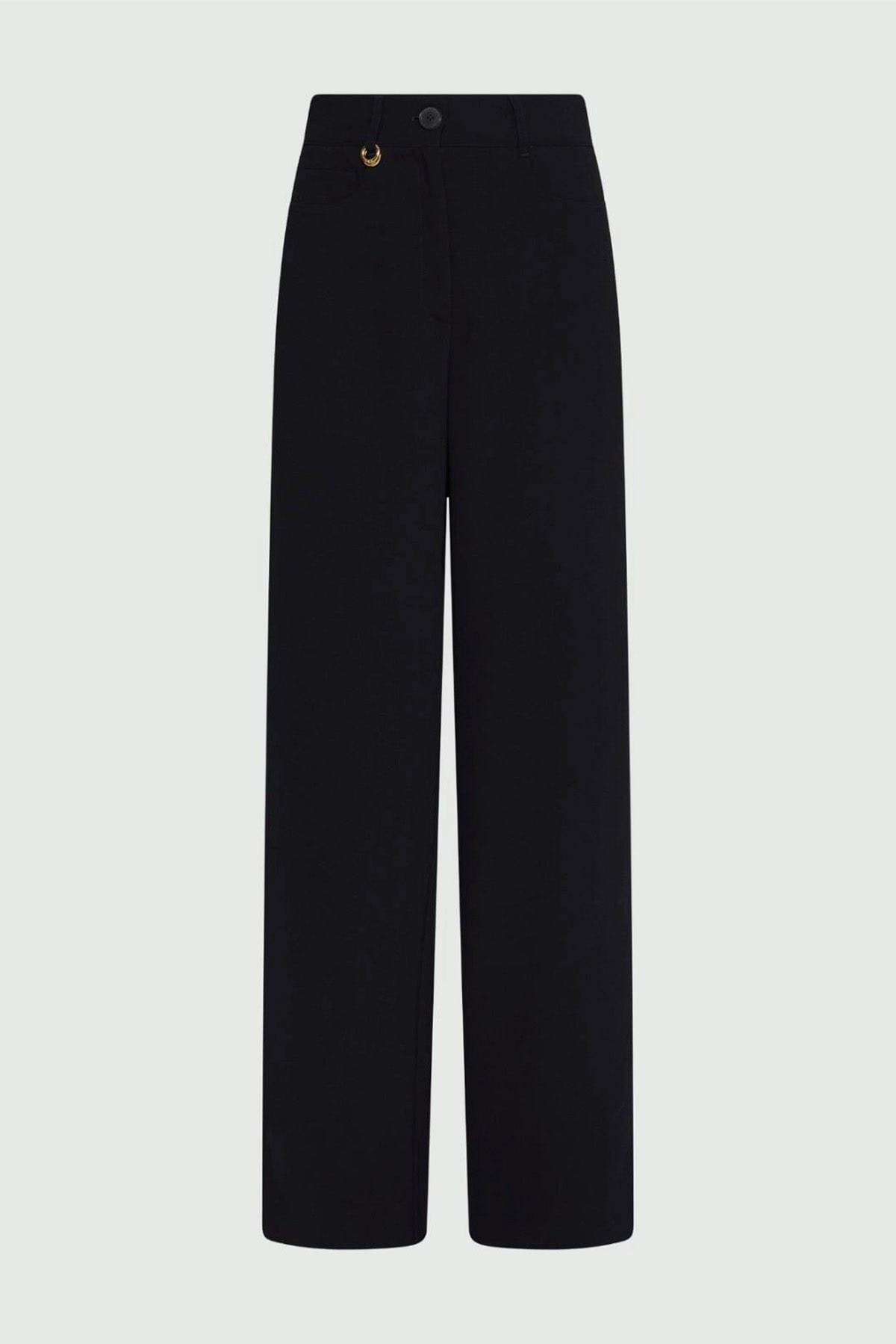 MARELLA PANTALONE LUNGO  NERO / 34 Pantaloni neri donna Marella Luisa