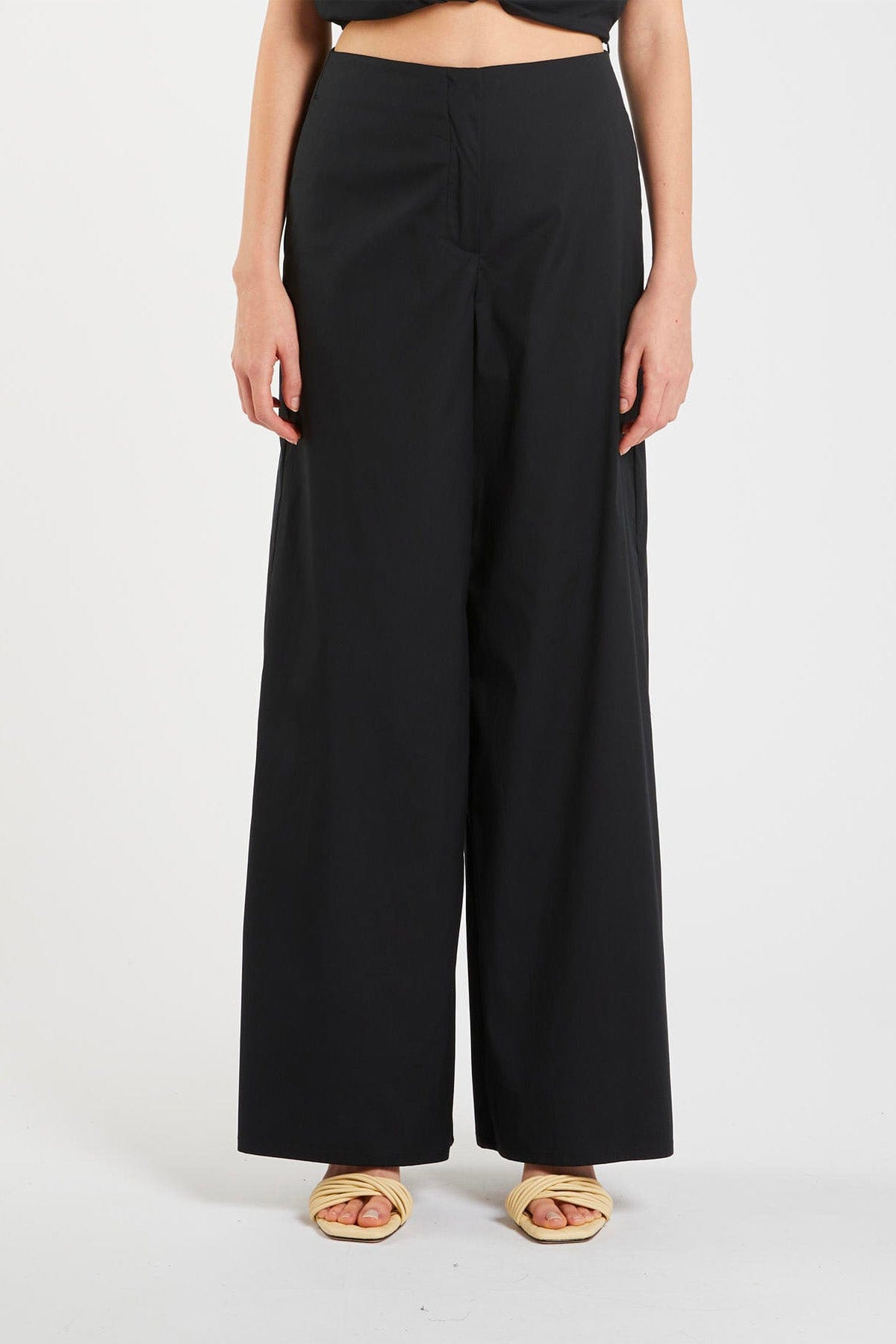 MARELLA PANTALONE LUNGO  NERO / 34 Pantaloni neri donna Marella Menta