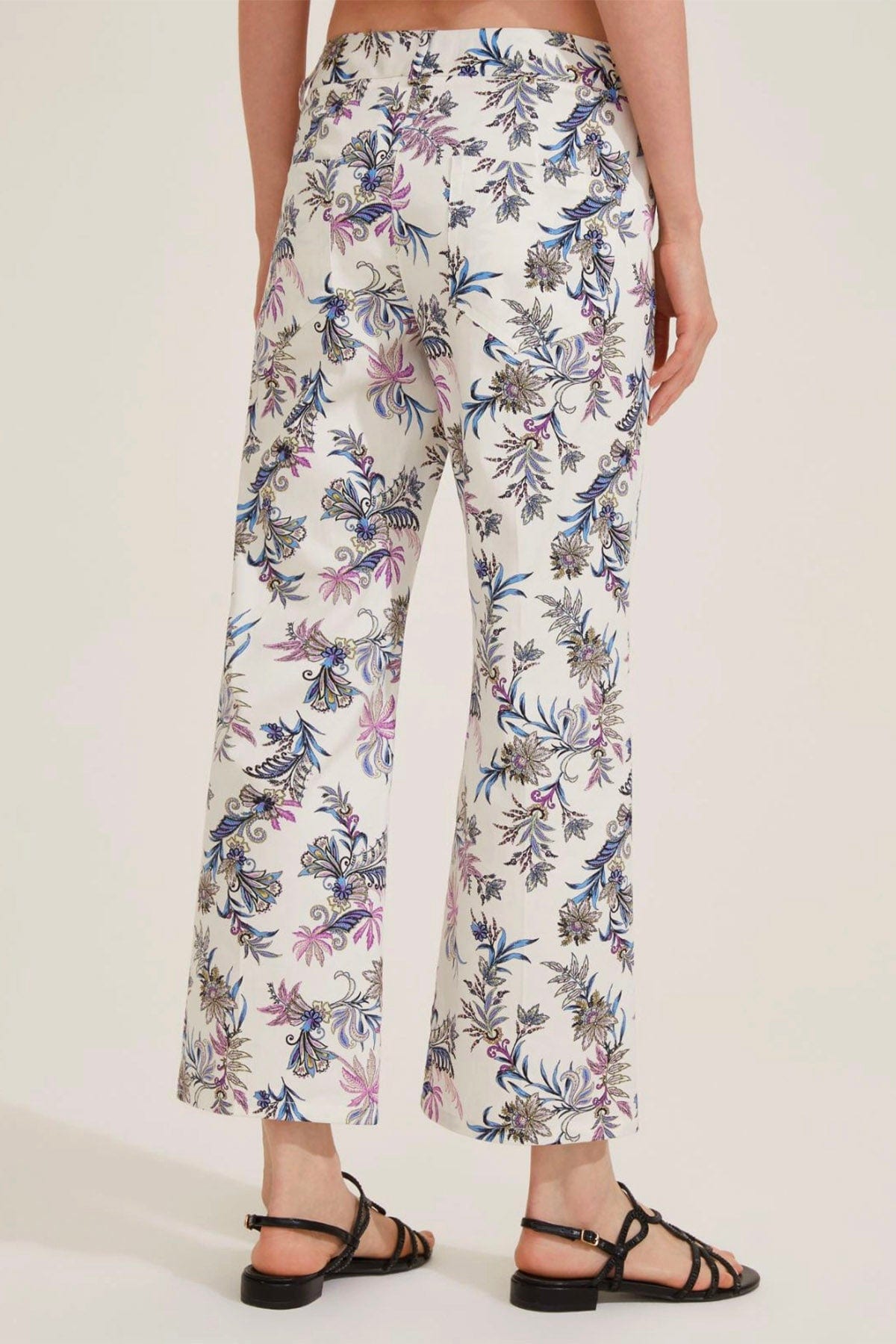 MARELLA PANTALONE LUNGO  Pantaloni fiorati donna Emme Marella Rail