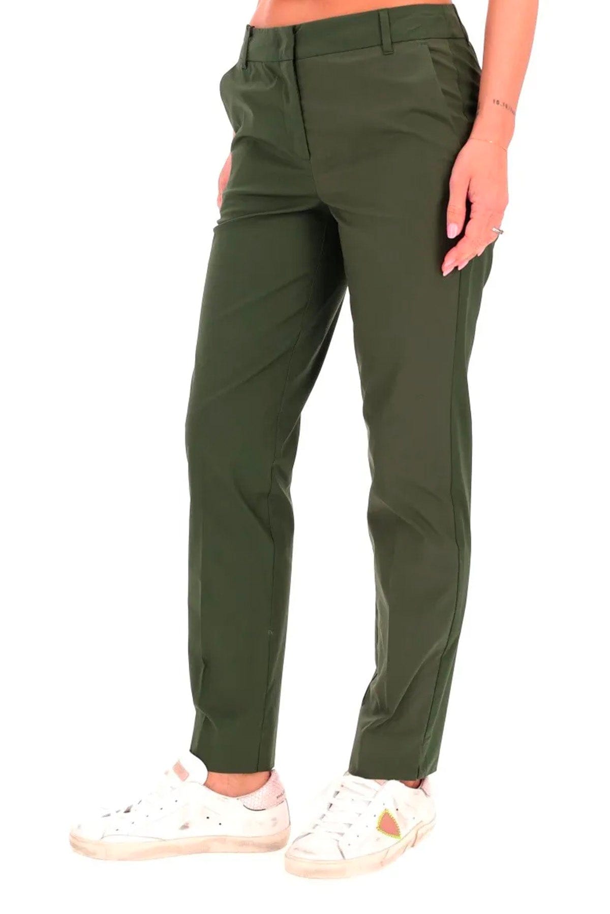 MARELLA PANTALONE LUNGO  Pantaloni lunghi donna Marella verde scuro Ibiza1