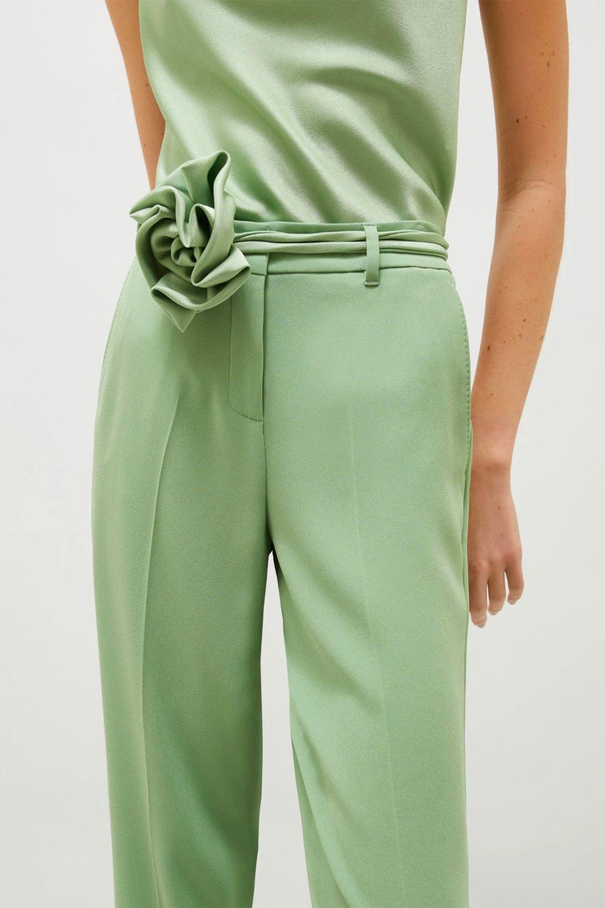 MARELLA PANTALONE LUNGO  Pantaloni lunghi verdi donna Marella Lello1
