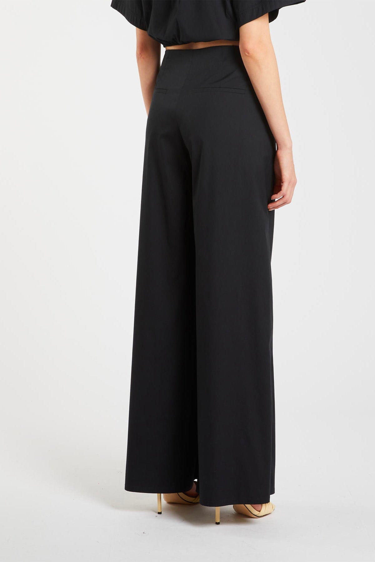 MARELLA PANTALONE LUNGO  NERO / 34 Pantaloni neri donna Marella Menta