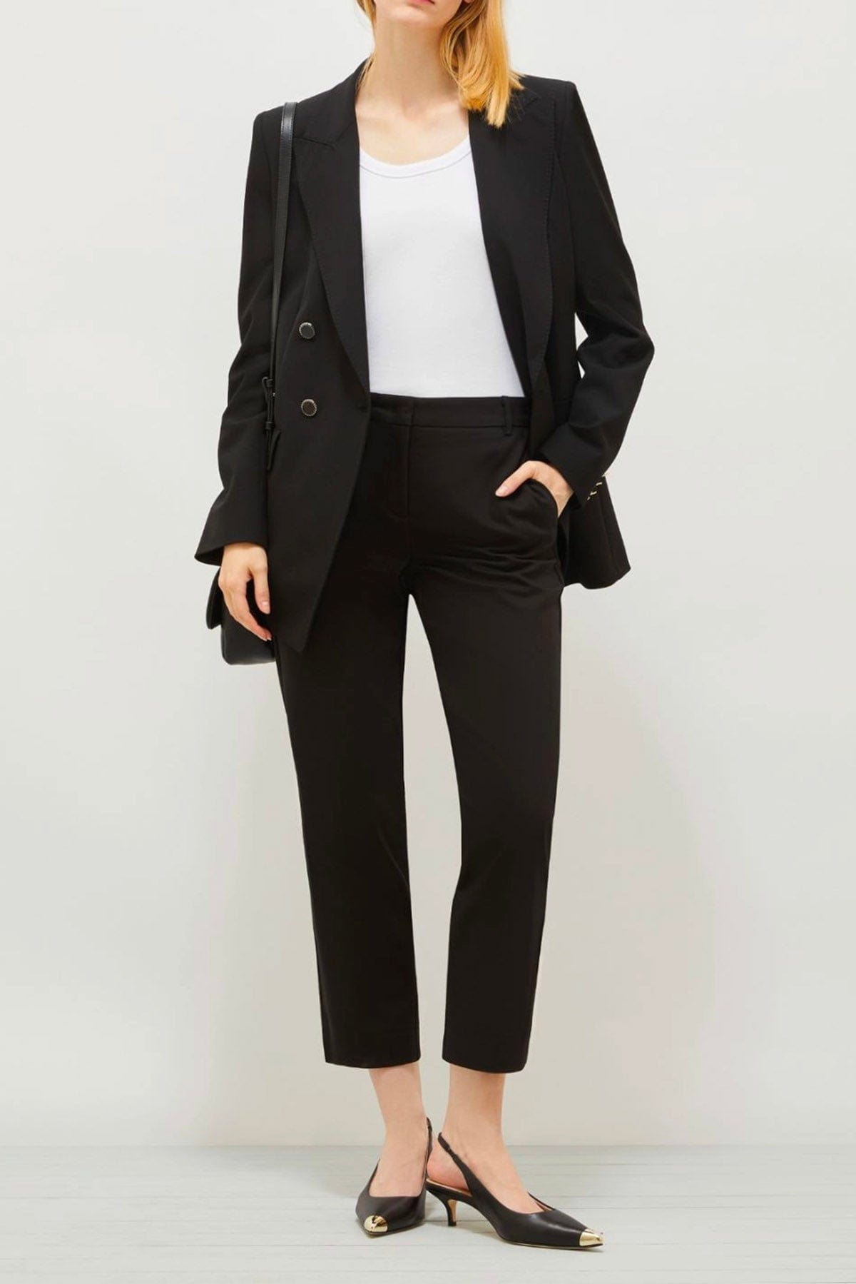 MARELLA PANTALONE LUNGO  NERO / 34 Pantaloni neri donna Marella Miele